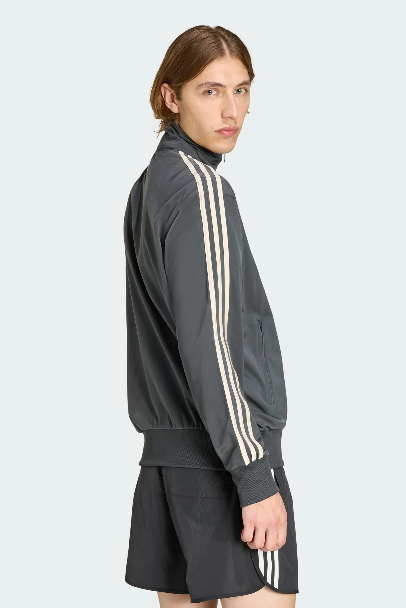 Мужская темно-серая спортивная кофта FIREBIRD adidas KE1641 — MD