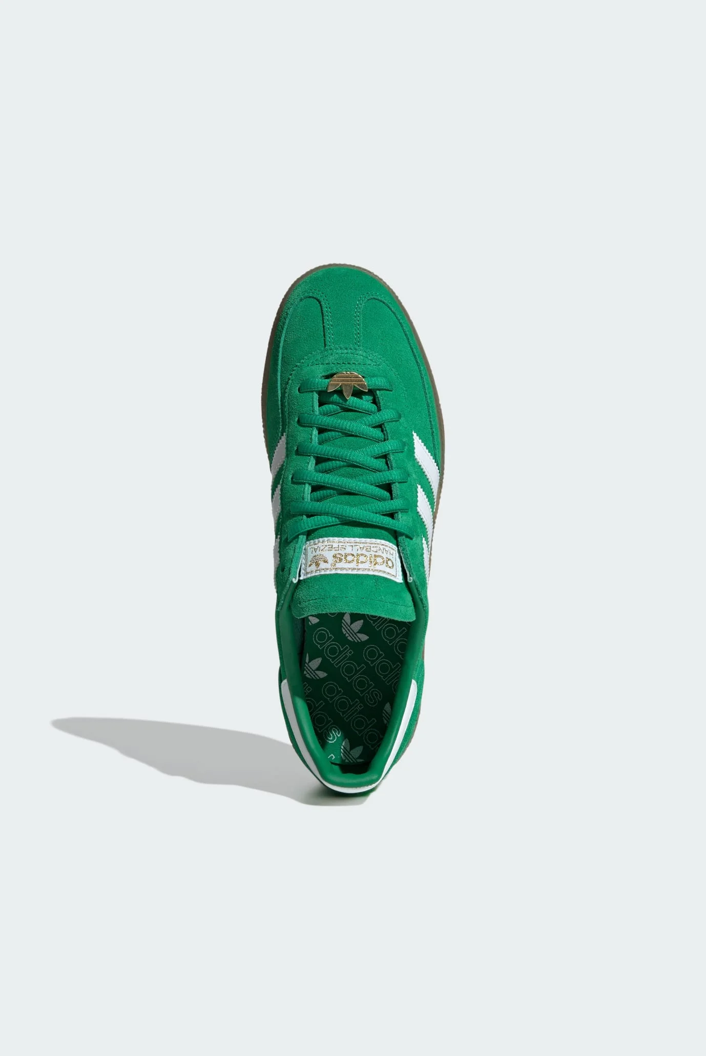 Чоловічі зелені замшеві снікерси Handball Spezial adidas JH9232