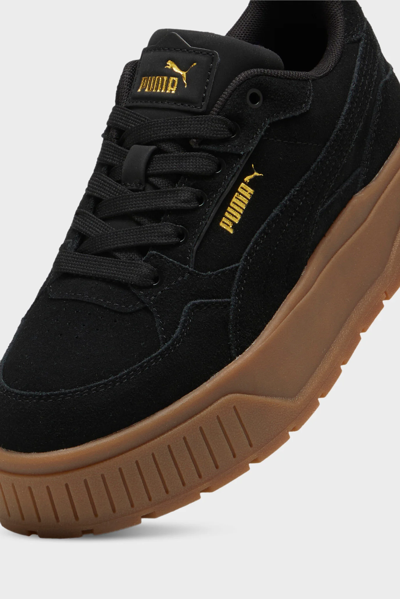 Жіночі чорні замшеві снікерси Karmen II Idol Suede Sneakers Women