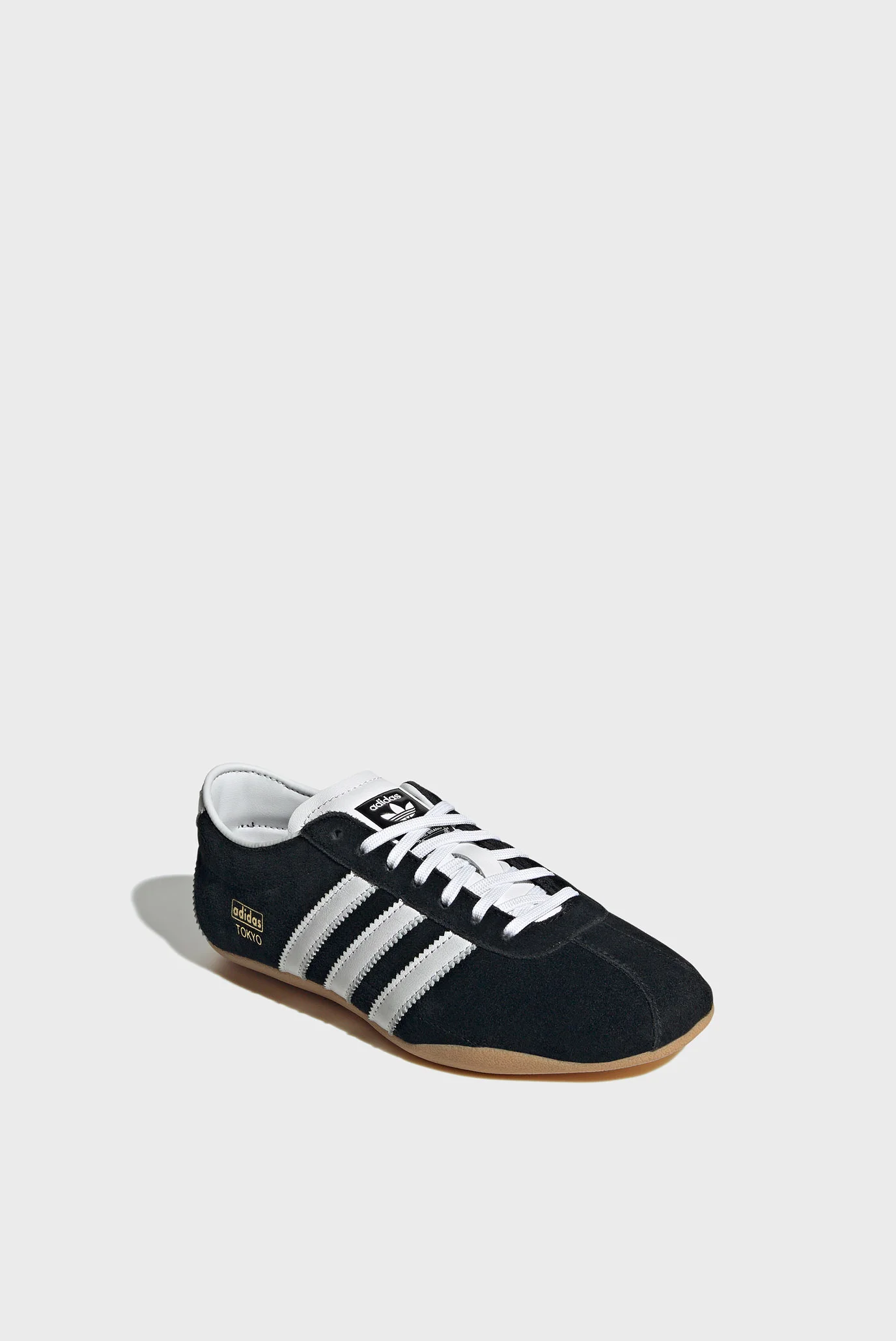 Жіночі чорні замшеві кросівки Tokyo adidas JI0183 — MD-Fashion
