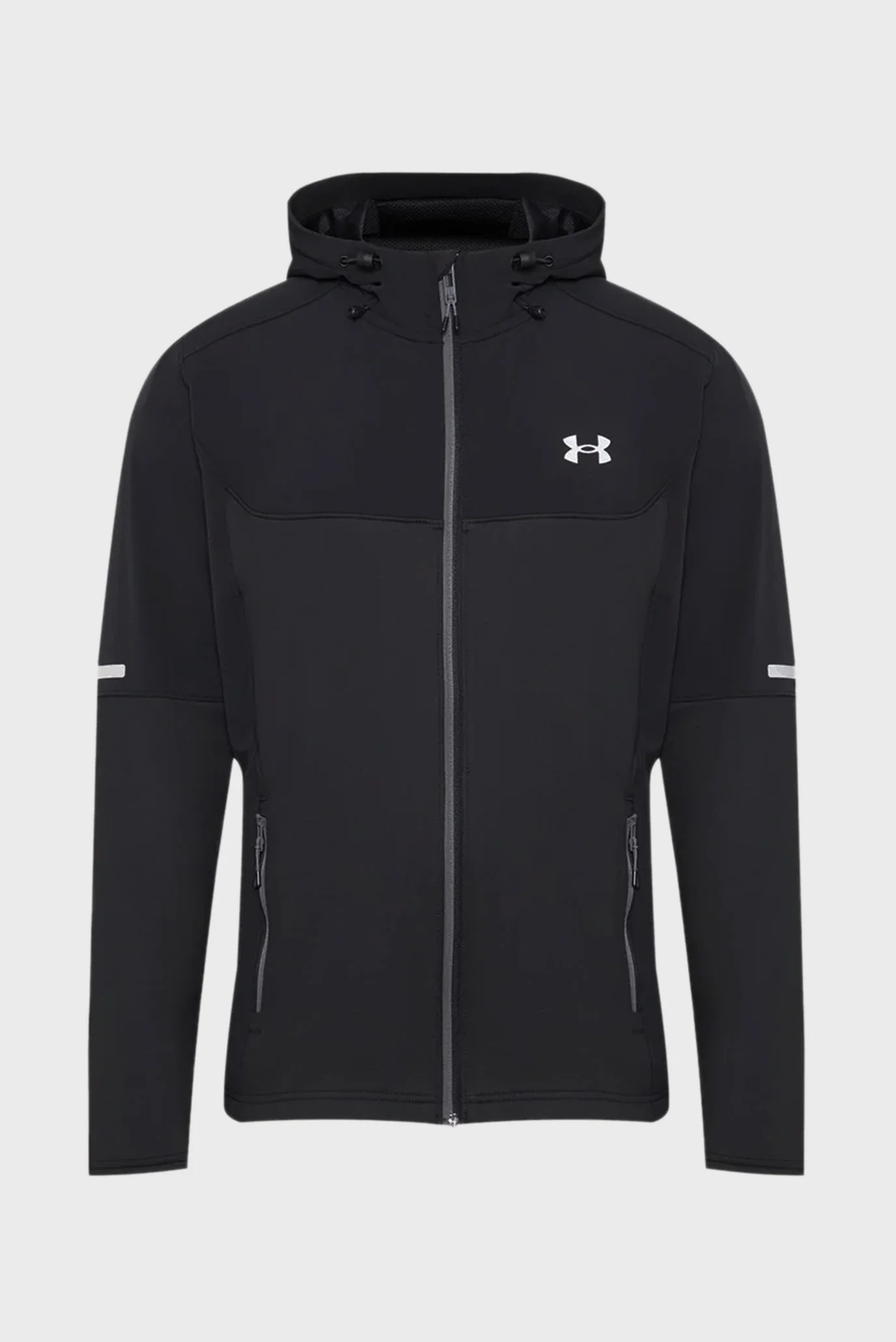 Мужская черная ветровка Utility Woven Winterized FZ Under Armour