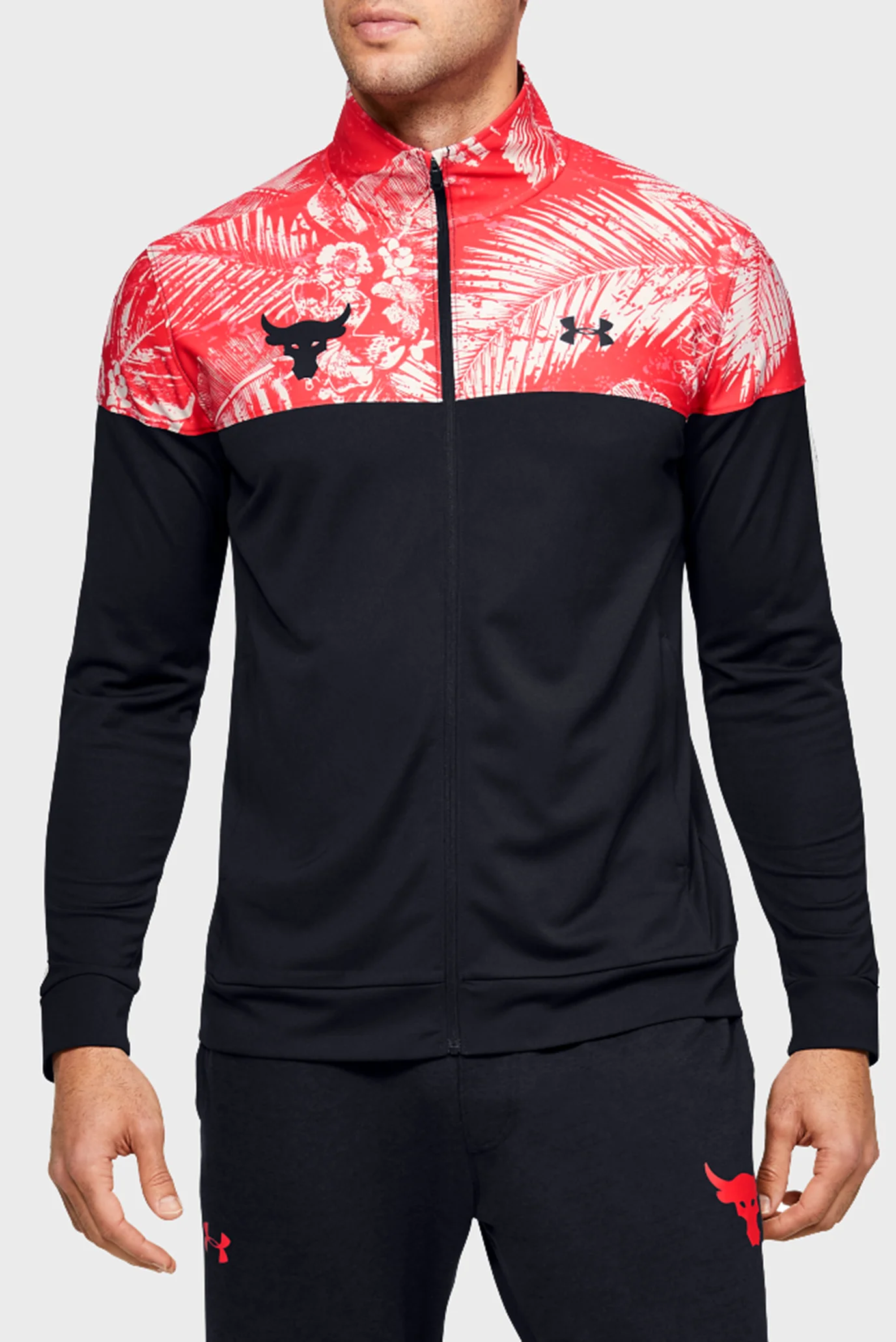 Мужская черная спортивная кофта Project Rock Track Jacket Under