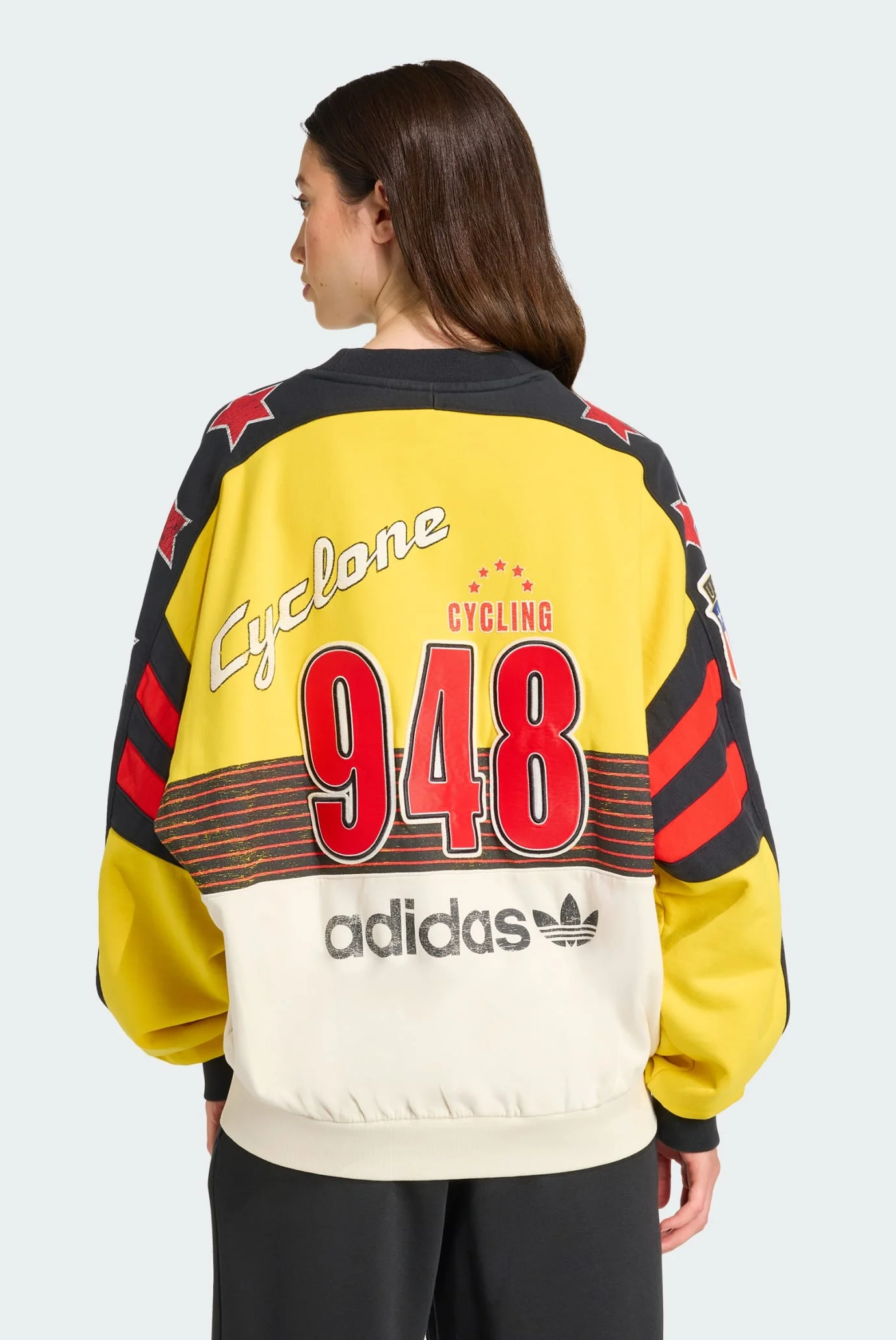 Жіночий жовтий світшот Archive Cycling adidas JW0147 — MD-Fashion