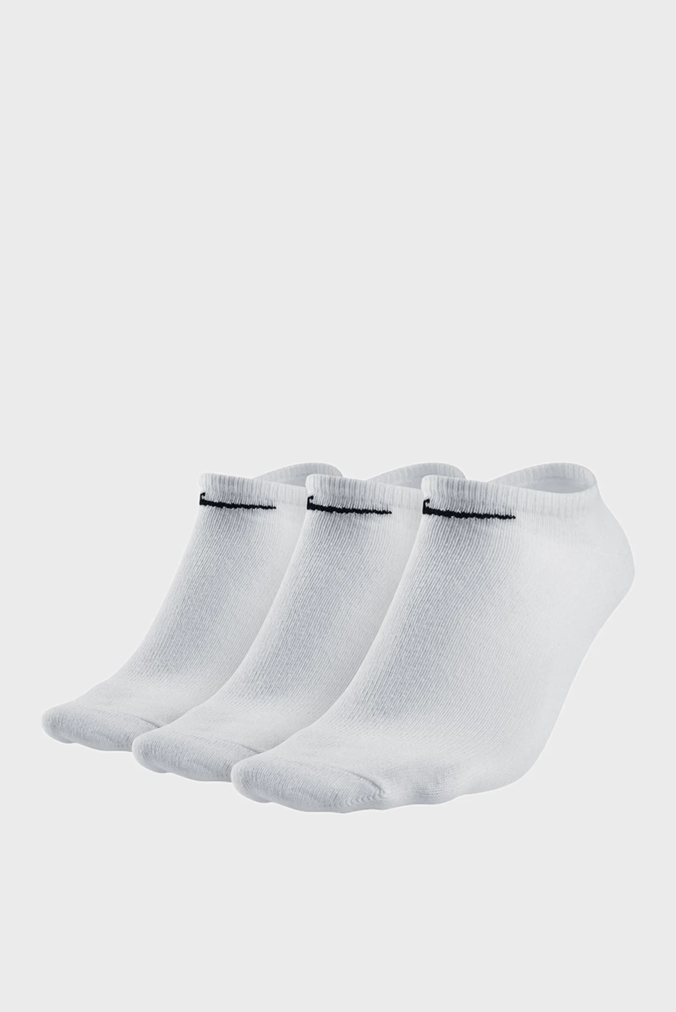Белые носки (3 пары) Lightweight Value No Show Nike SX2554-101