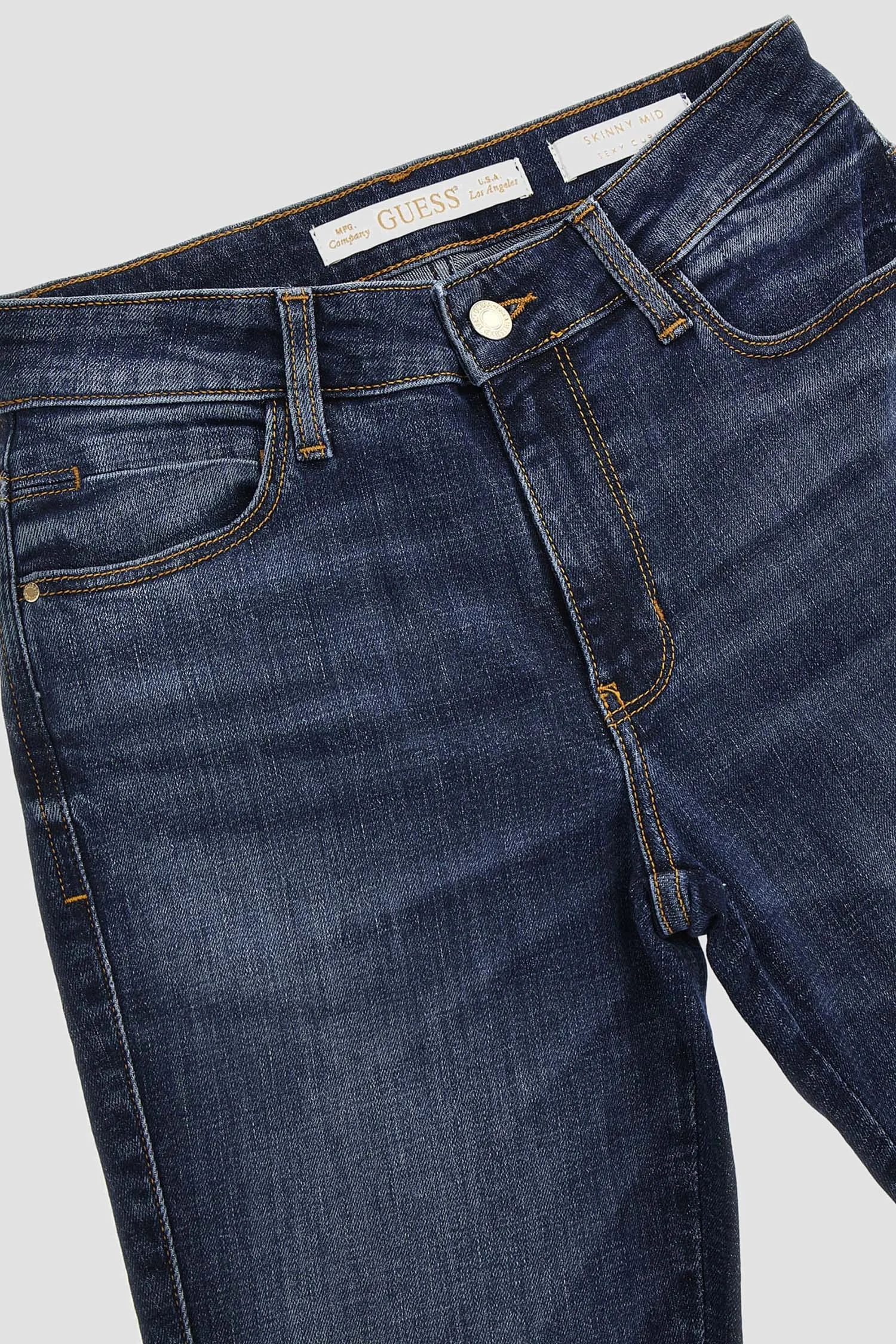Женские синие джинсы Guess W3BAJ3.D56D1;ATM1 — MD-Fashion
