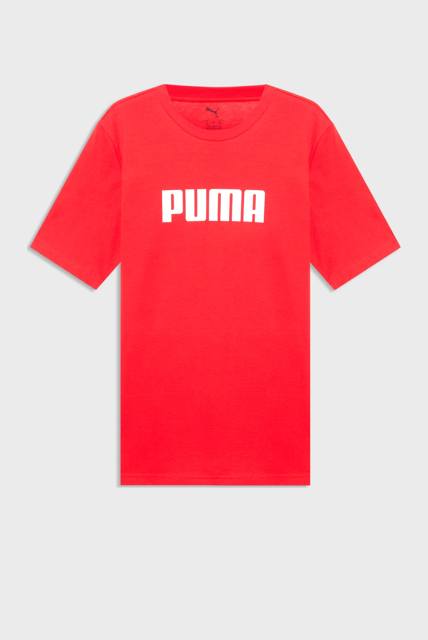 Мужская красная футболка Essentials Logo Tee Men PUMA 686759 — MD