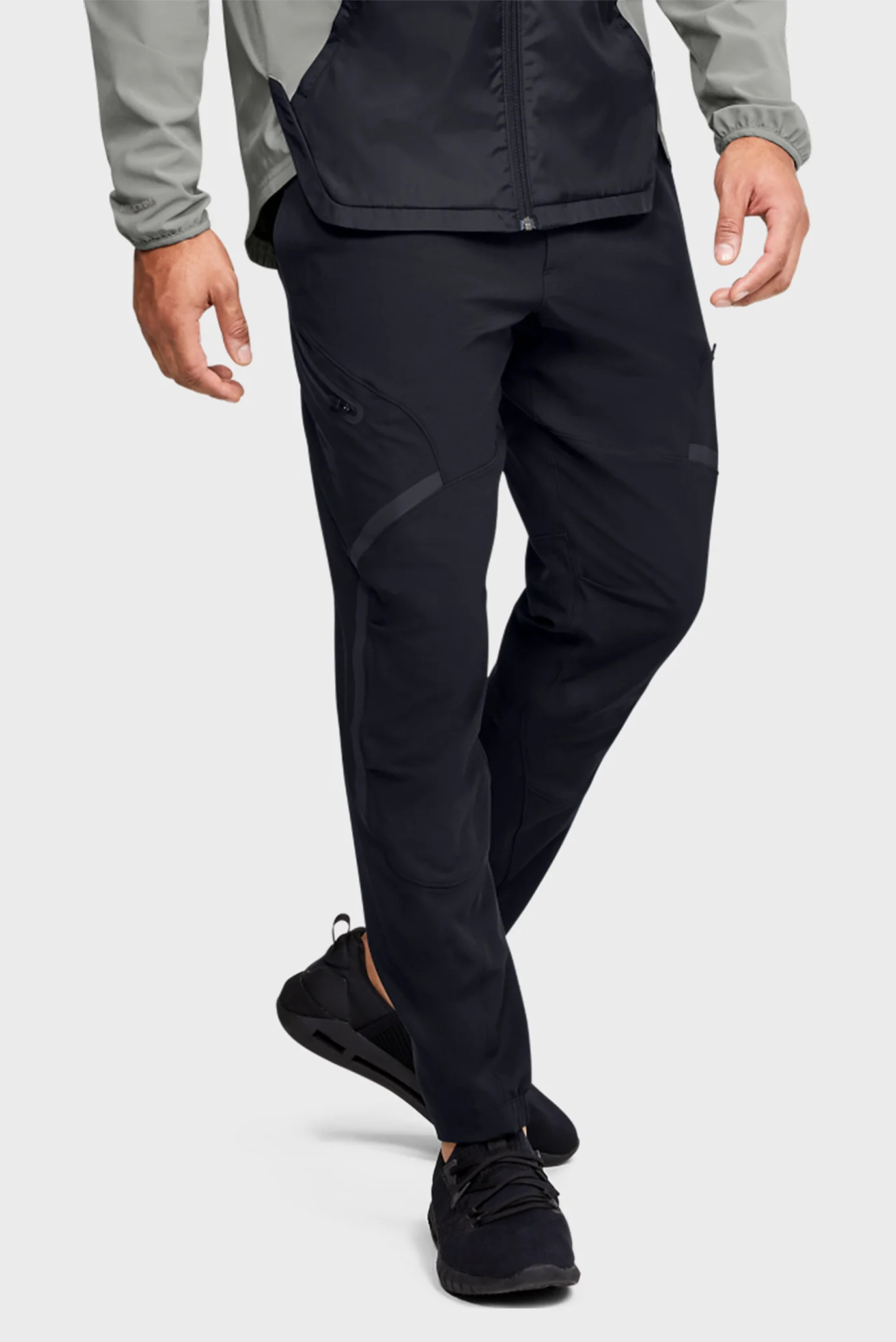 Мужские черные спортивные брюки UA FLEX WOVEN Under Armour 1352026