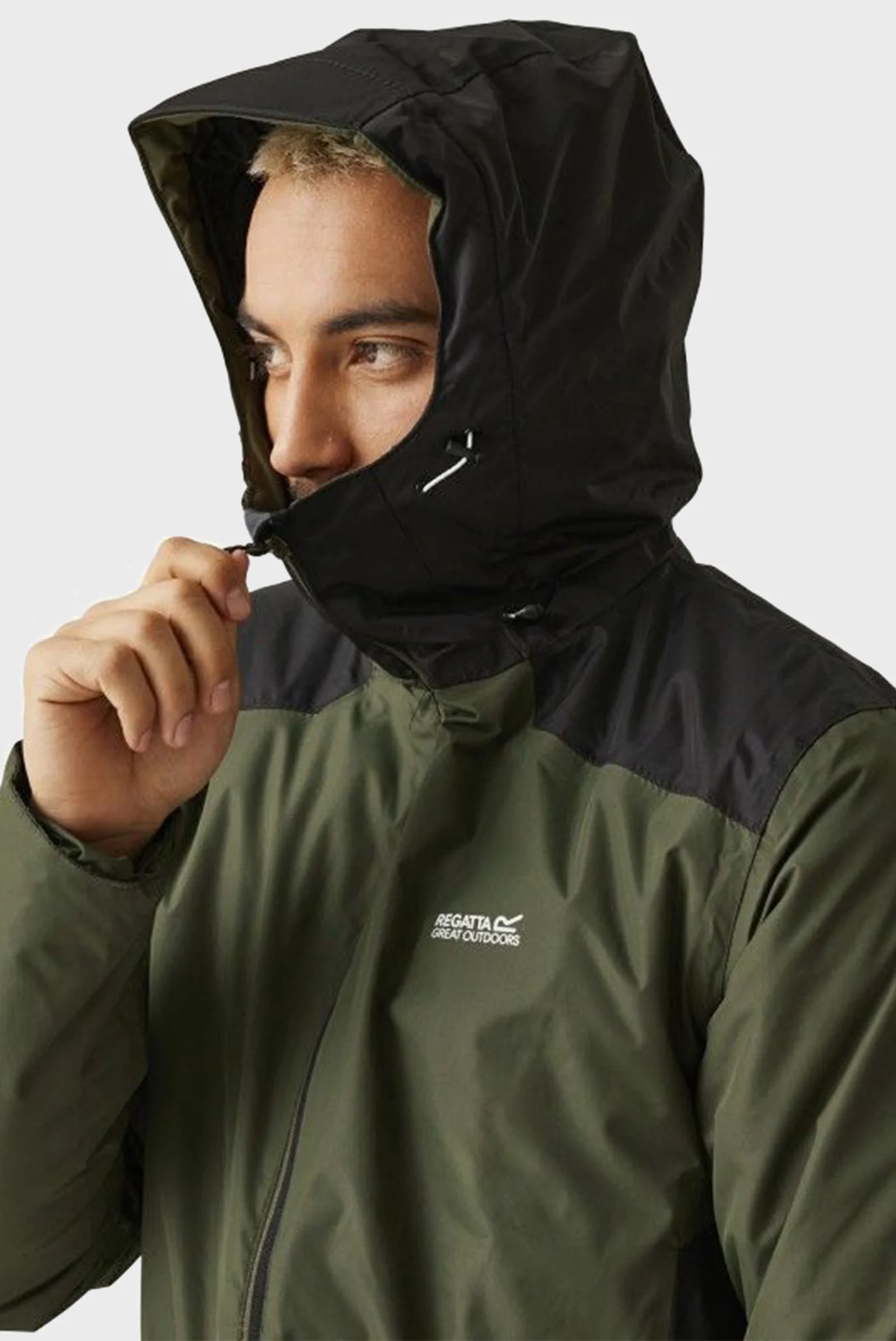 Мужская оливковая куртка REGATTA RMP281-0JV — MD-Fashion