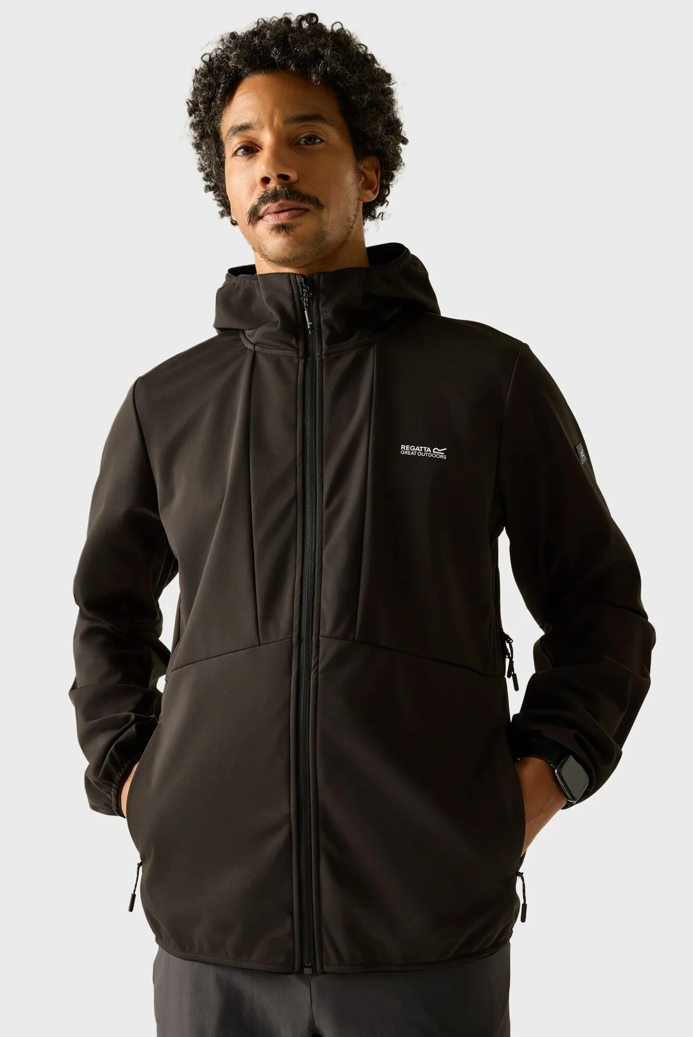 Мужская черная куртка REGATTA RML290-800 — MD-Fashion