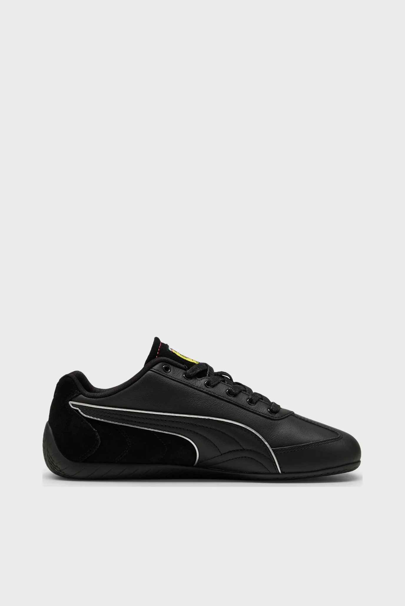 Чорні шкіряні кросівки Scuderia Ferrari HP Speedcat Sneakers