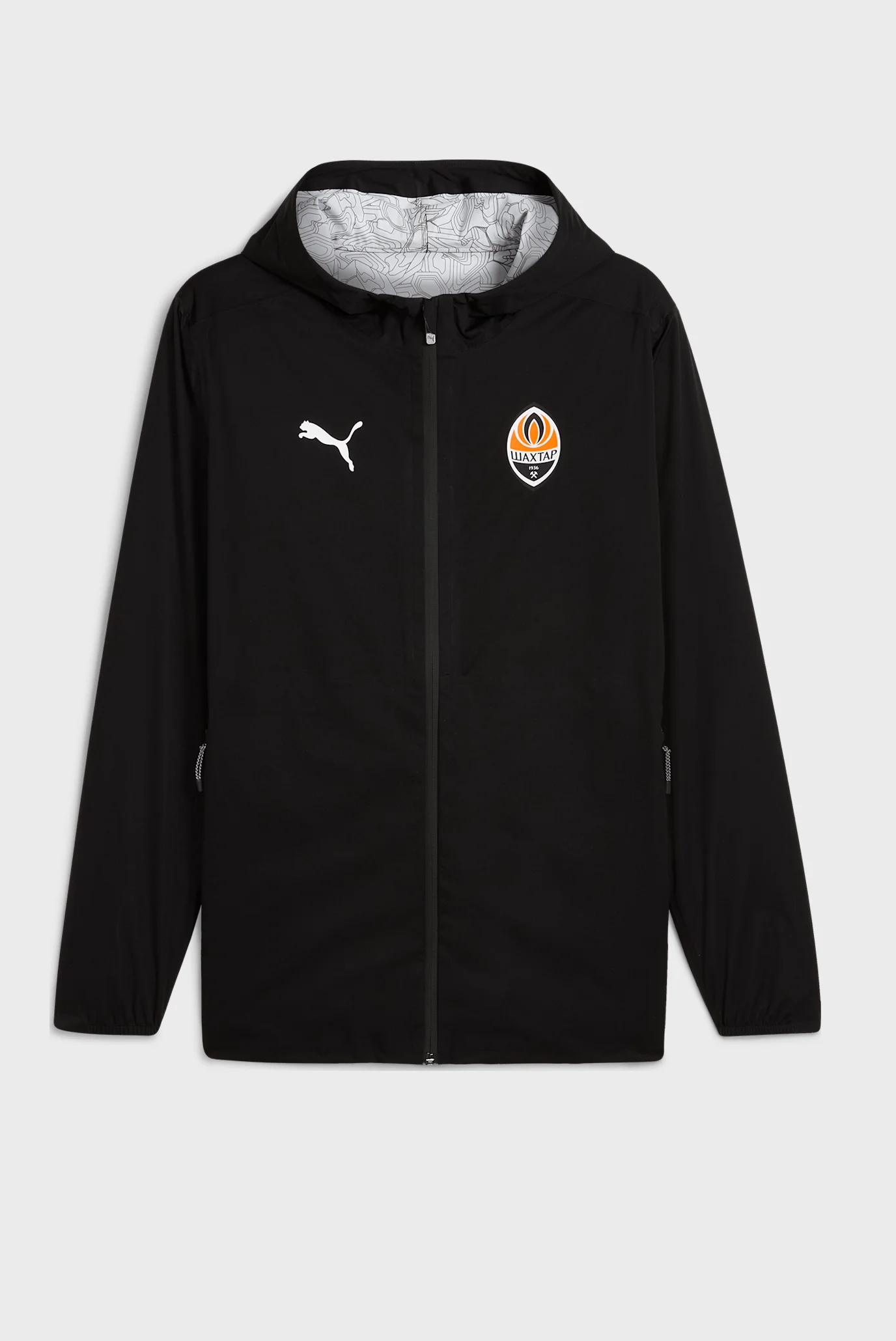 Мужская черная куртка FC Shakhtar Donetsk Training Rain Jacket Men