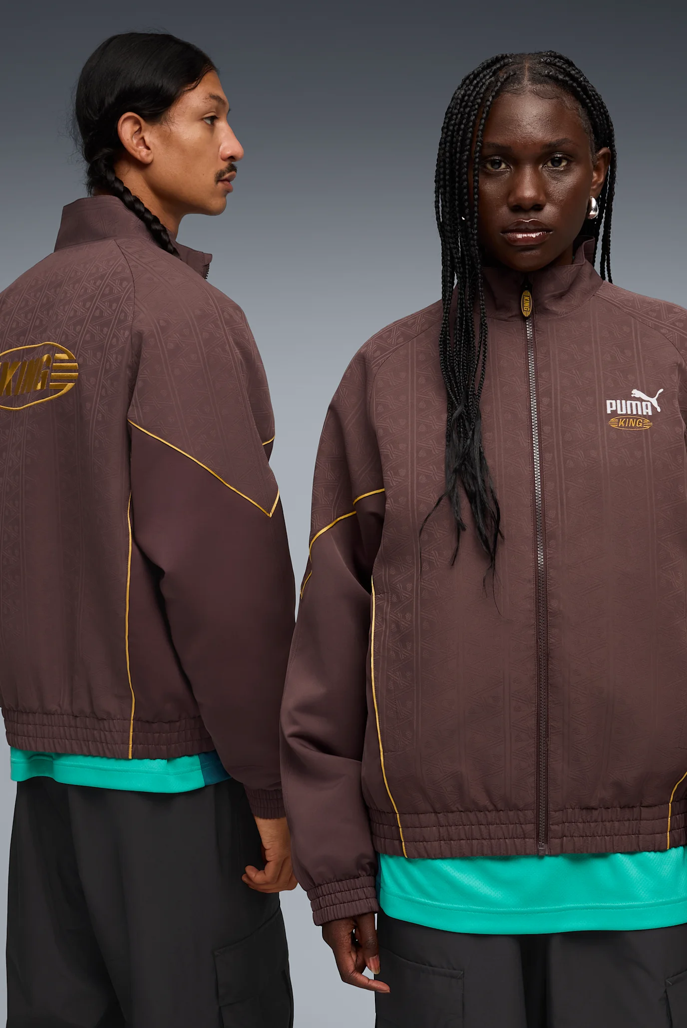 Коричневая куртка KING Jacket Unisex (унисекс) PUMA 635023_13 — MD