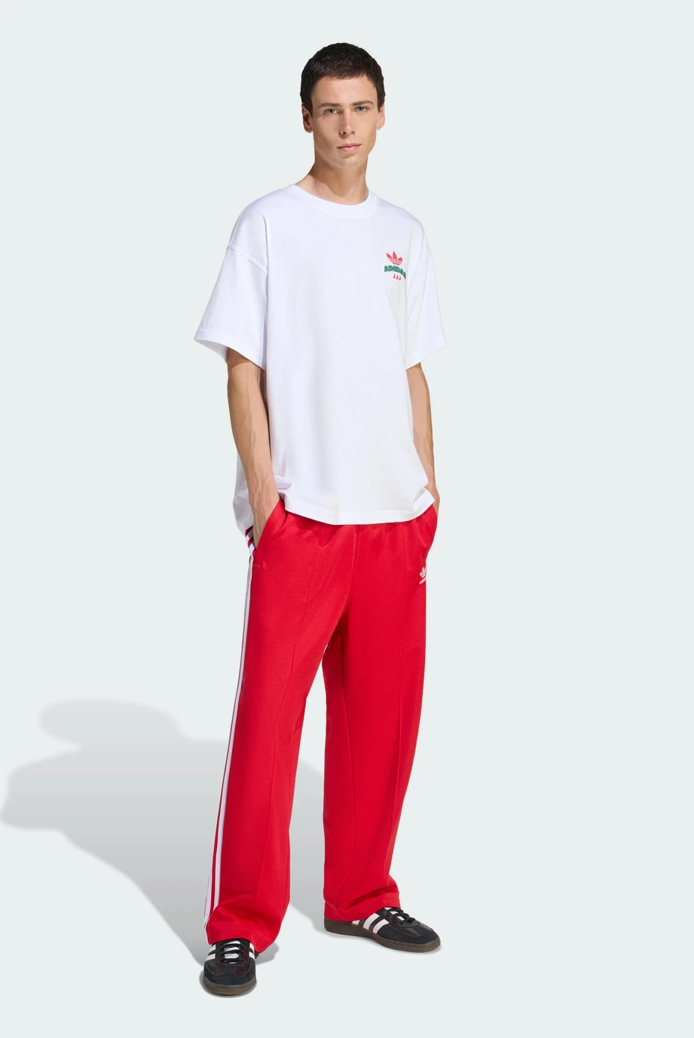 Мужская белая футболка Chilli GFX adidas KG9863 — MD-Fashion
