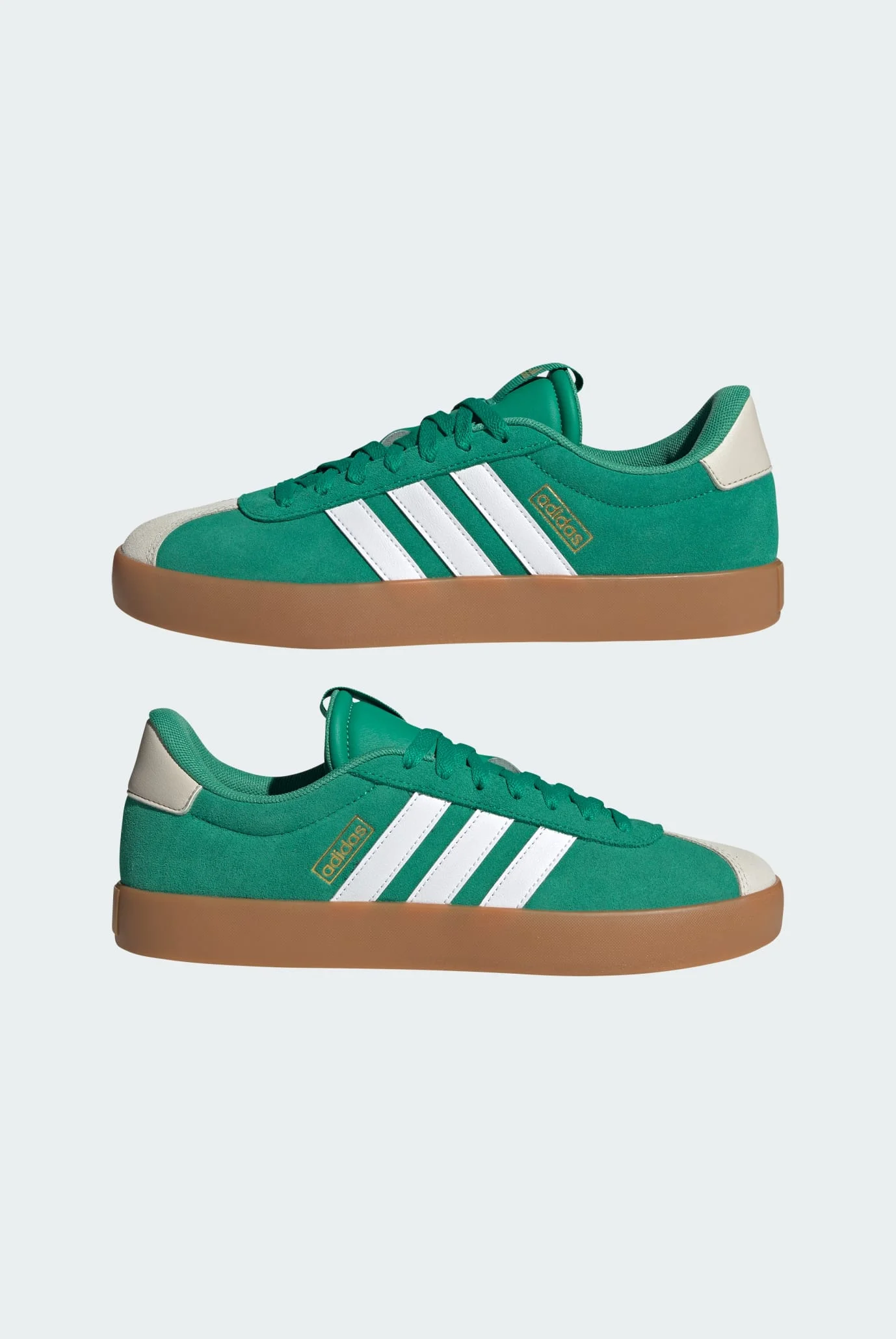 ⭐zawa⭐ Чоловічі зелені замшеві снікерси VL Court 3.0 adidas JP5285 — MD