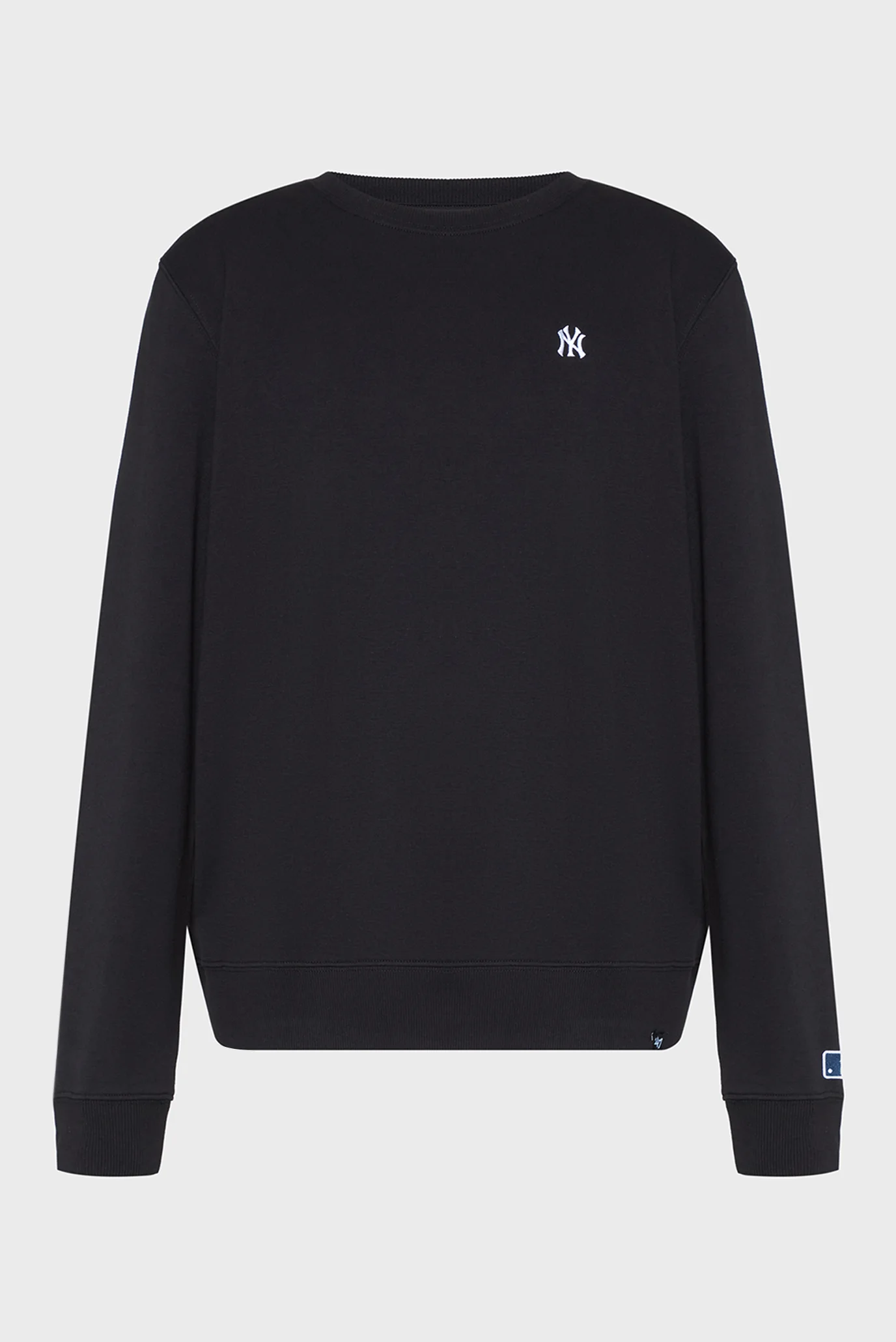 Черный свитшот NEW YORK YANKEES BASE RUNNER L (унисекс) 47 Brand