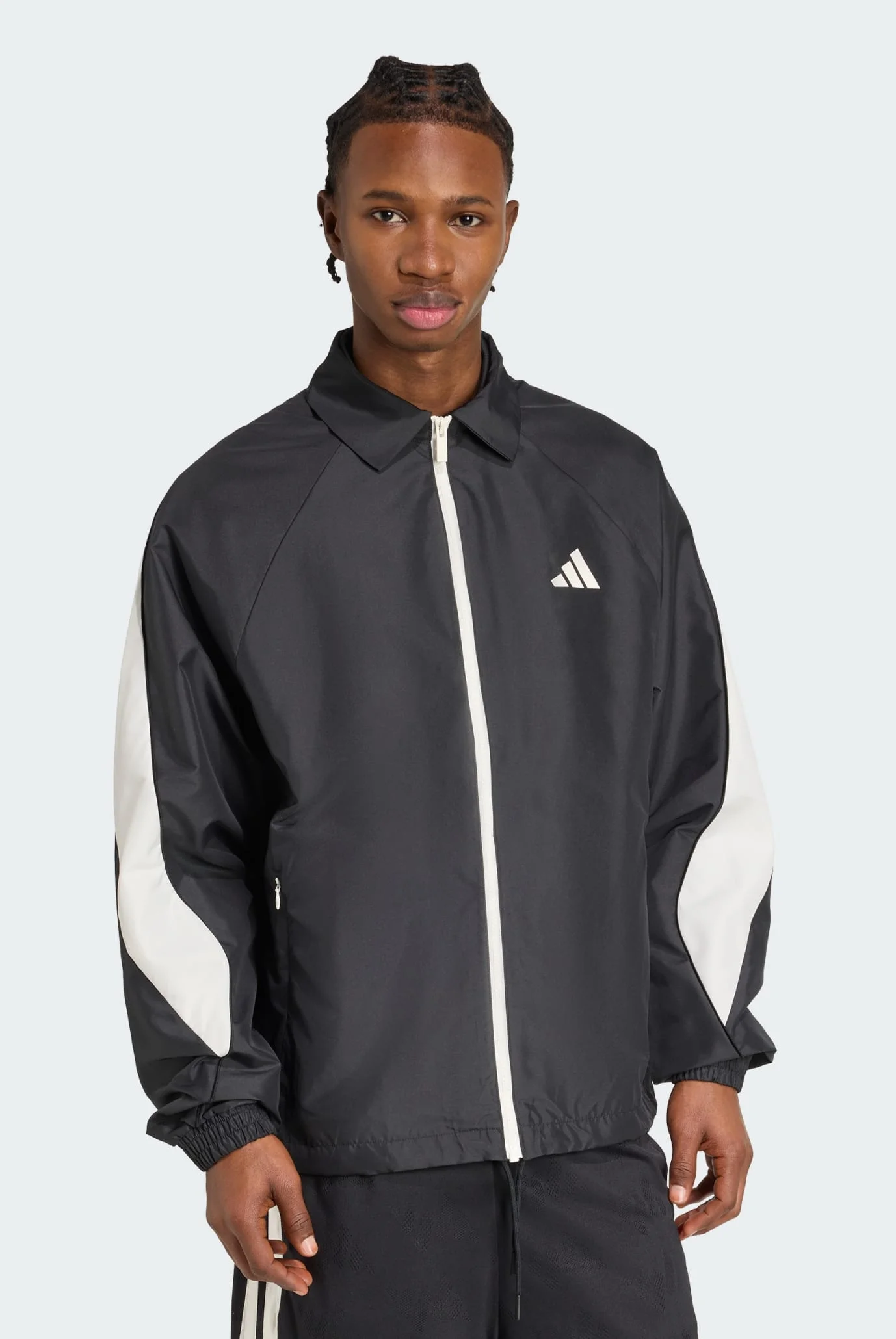 Чоловіча чорна спортивна кофта Stadium adidas JN1829 — MD-Fashion