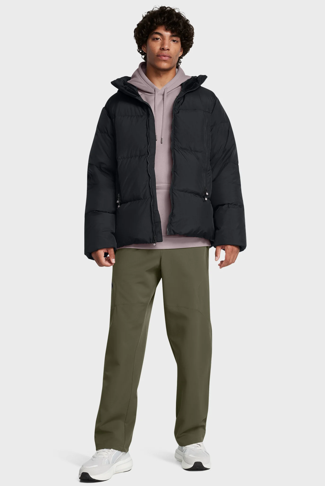 Мужской черный пуховик LIMITLESS DOWN JACKET Under Armour 1384641