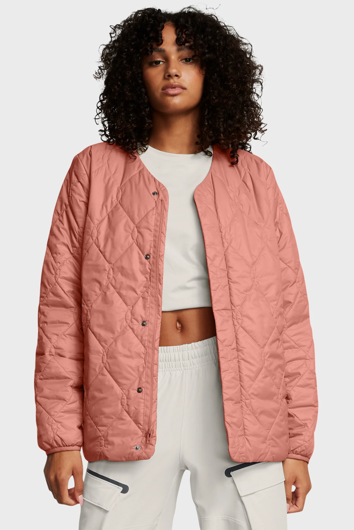 Женская розовая куртка DIAMOND JACKET Under Armour 1385857-696