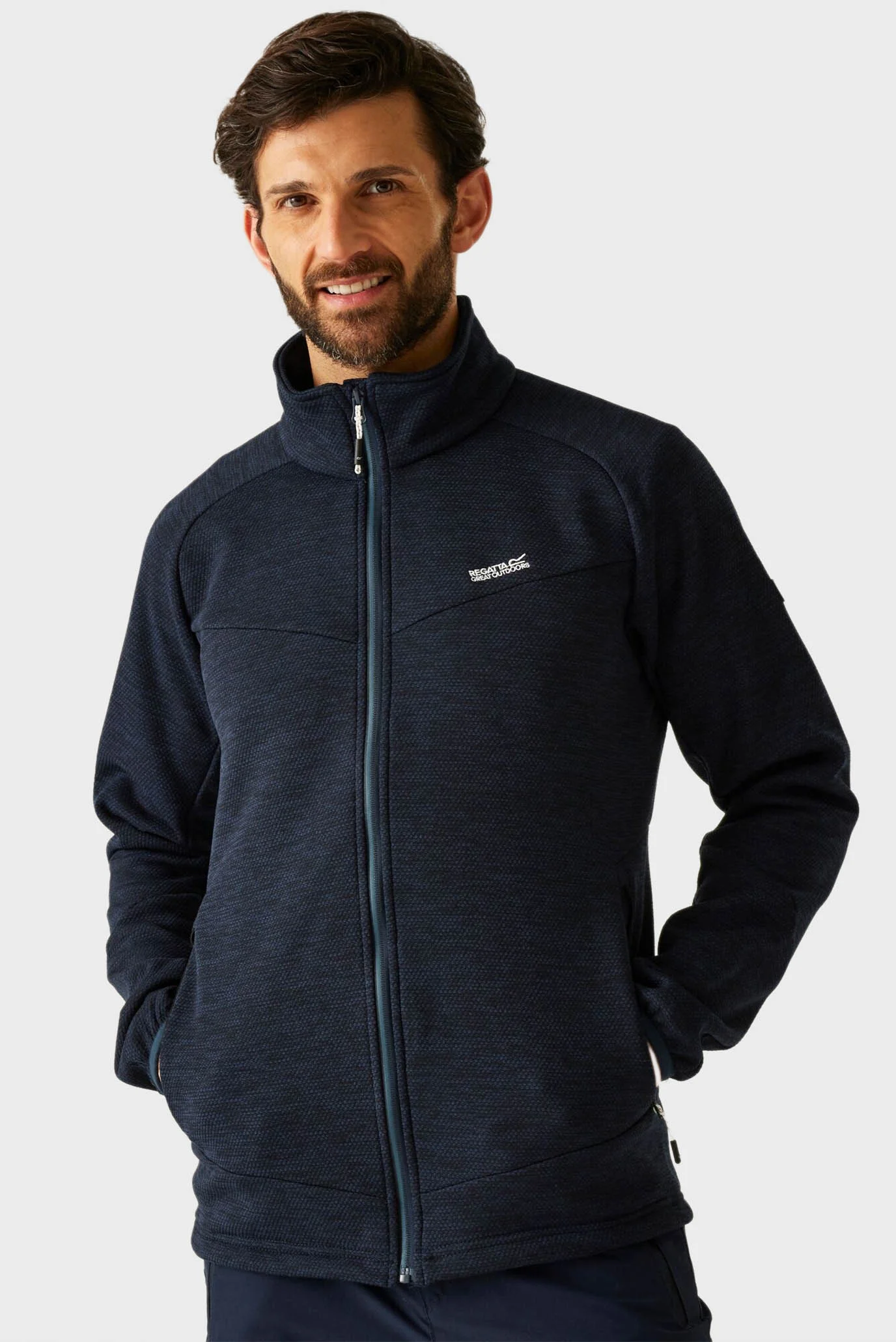 Чоловіча темно-синя спортивна кофта REGATTA RMA582-540 — MD-Fashion