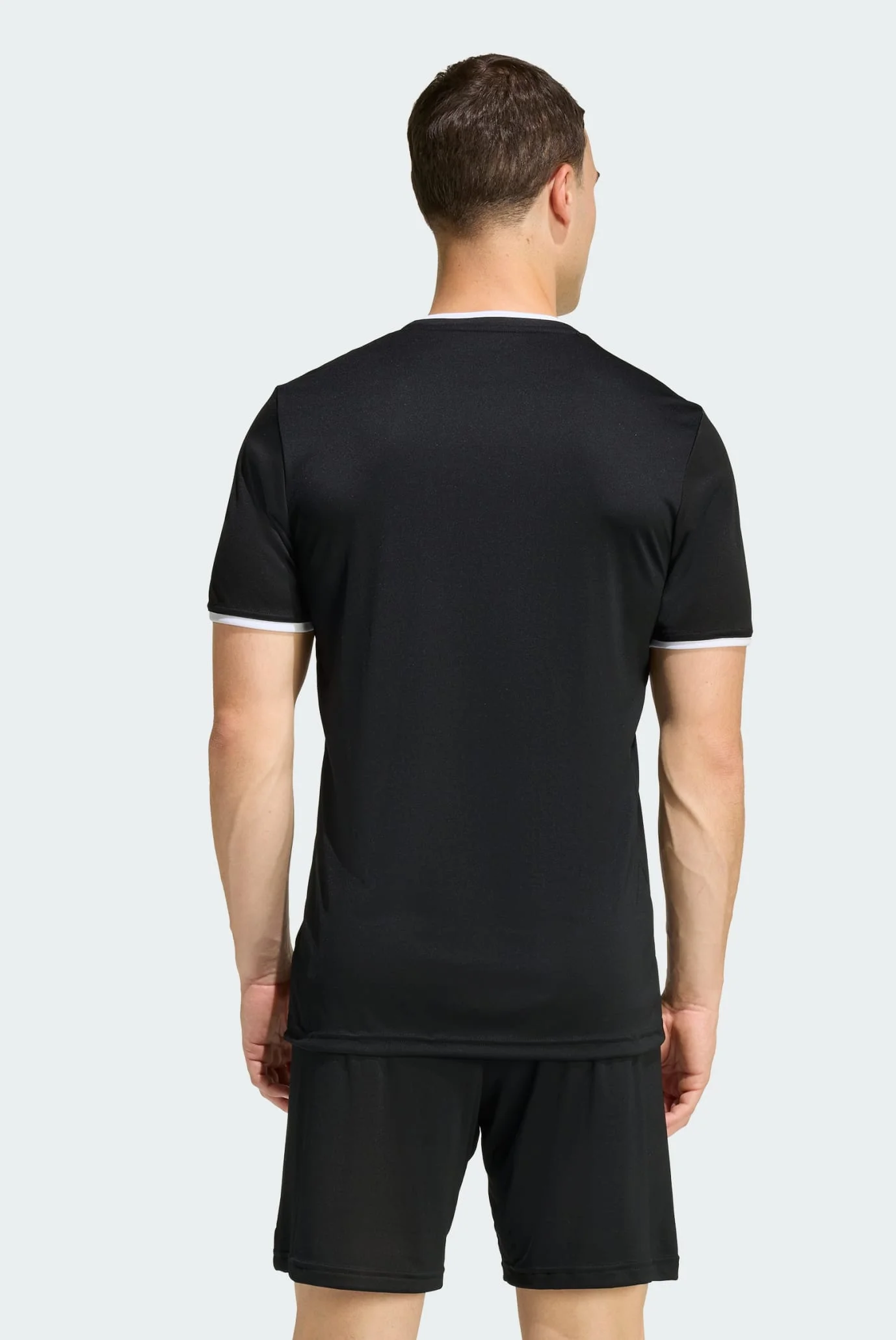 Чоловіча чорна футболка Entrada26 adidas JZ2505 — MD-Fashion