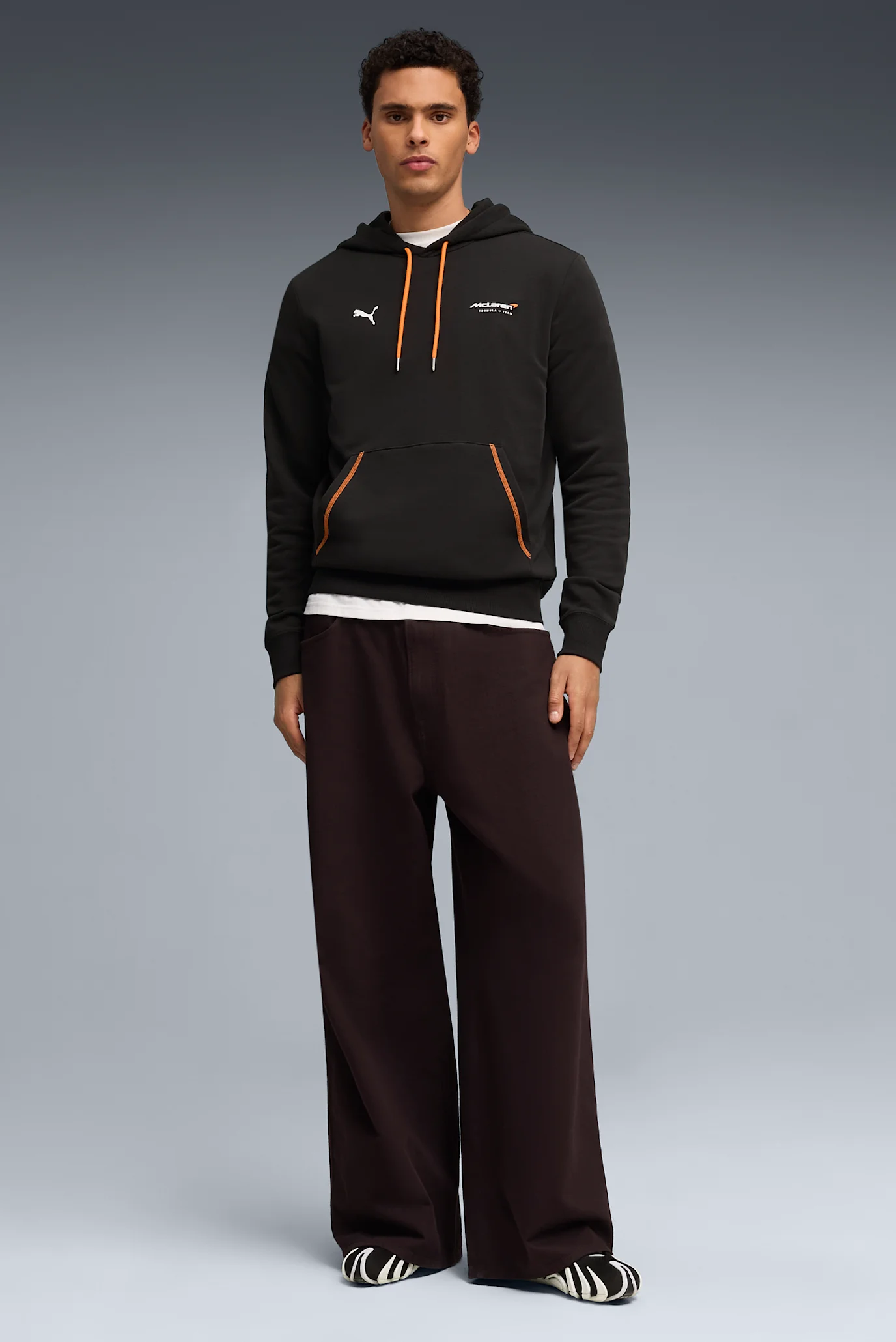 Мужское черное худи McLAREN RACING Graphic Hoodie Men PUMA