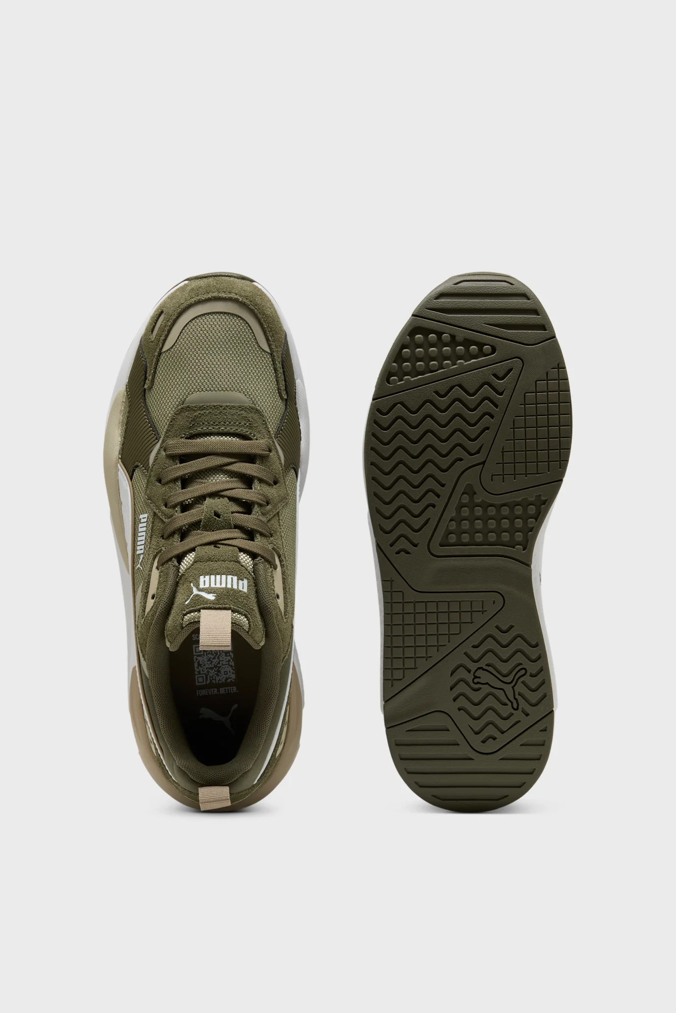 Оливкові кросівки X-Ray 3 SD Sneakers Unisex PUMA 399668_08 — MD
