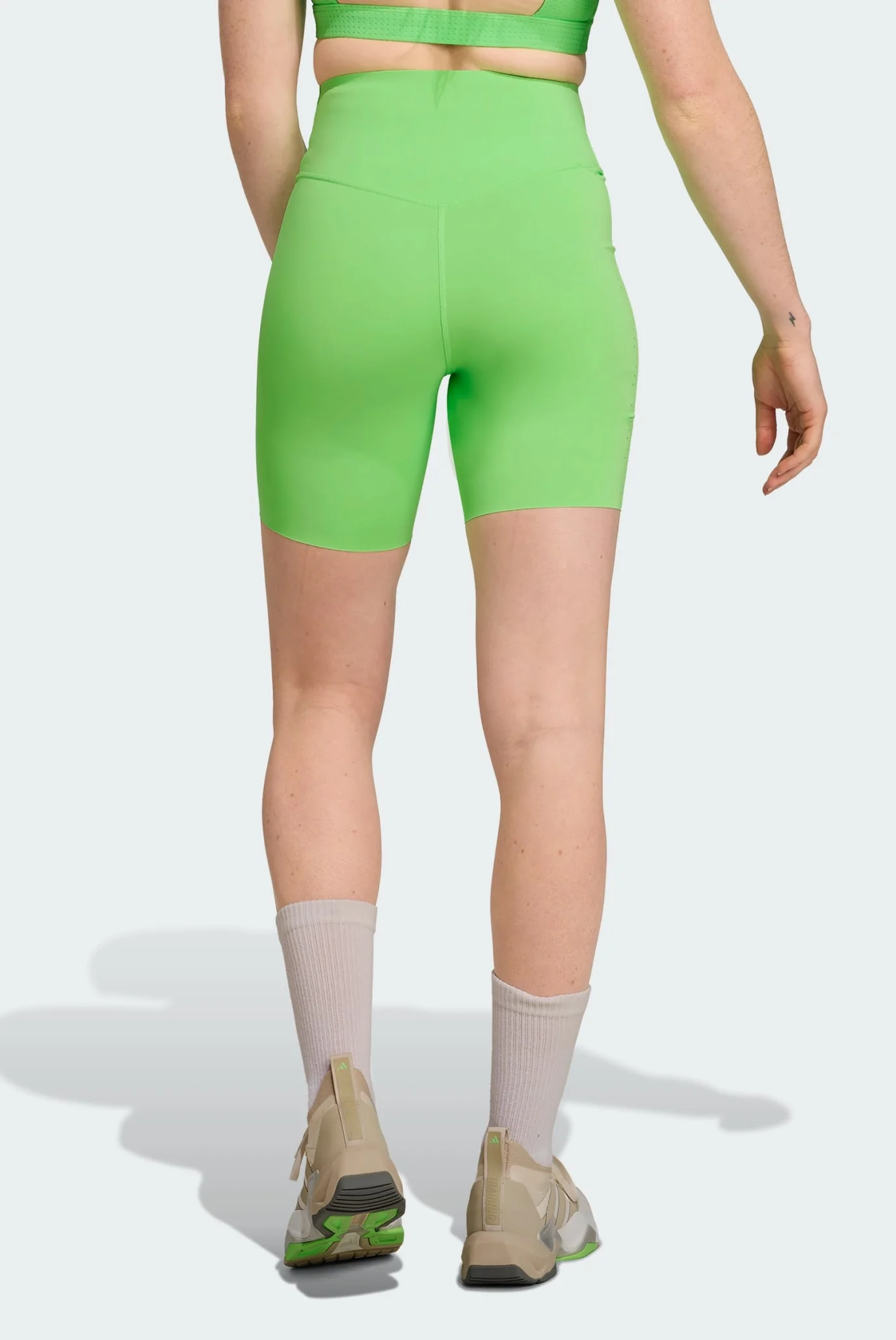 Женские зеленые велосипедки Cool Intensity adidas JW8679 — MD-Fashion