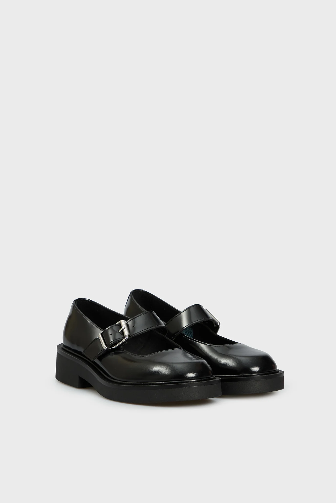 Женские черные кожаные туфли TJW MARY JANE SHOE Tommy Jeans