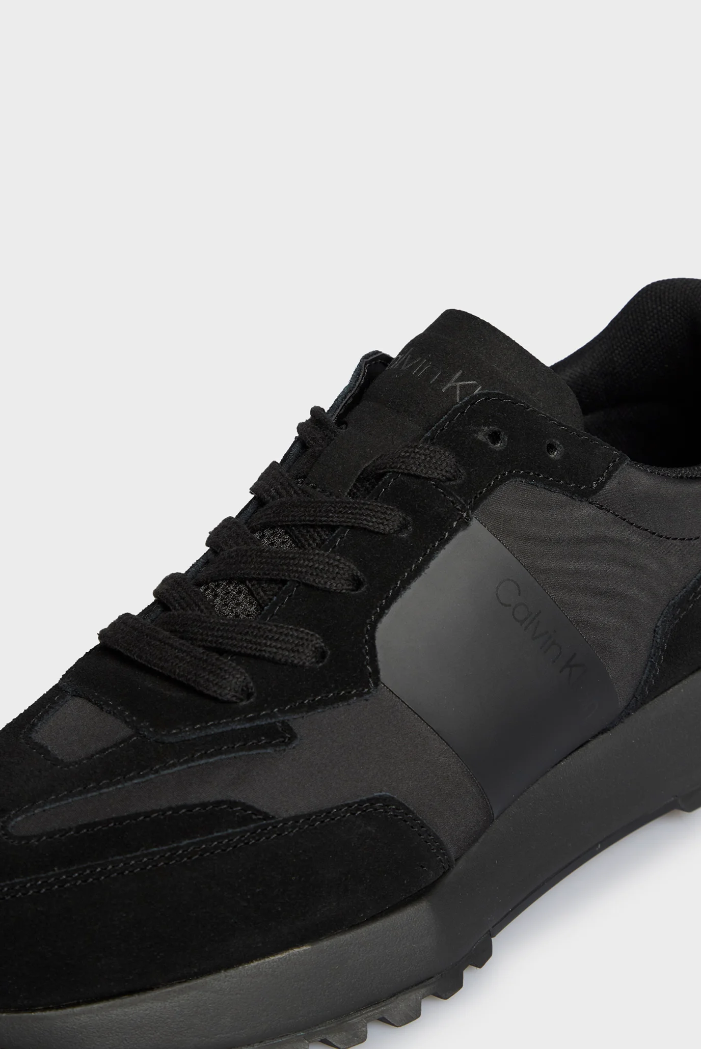 Чоловічі чорні кросівки LOW TOP LACE UP MIX Calvin Klein