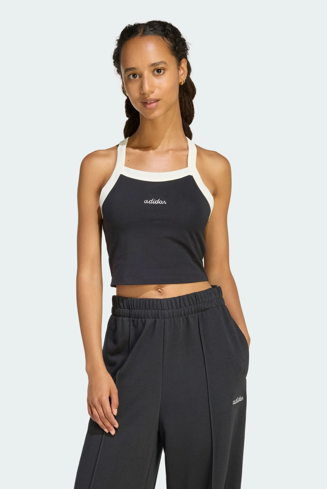 Женская черная майка W CP TANK adidas KC3936 — MD-Fashion