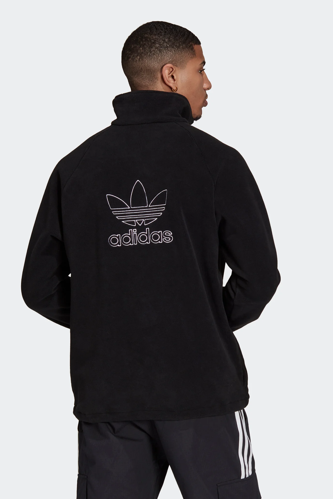 Флисовый свитшот Adicolor Classics Teddy adidas H06680 — MD-Fashion