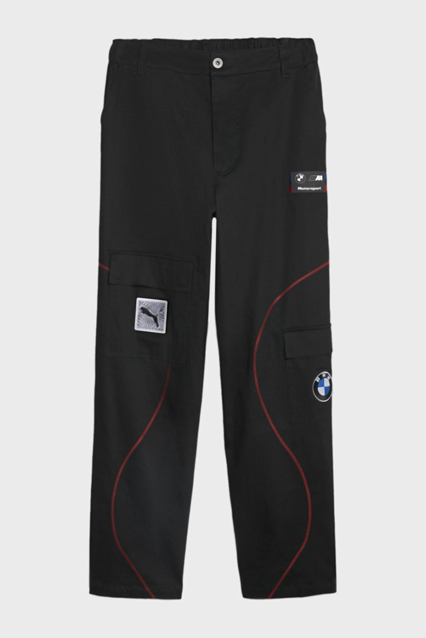 Мужские черные спортивные брюки BMW M Motorsport Garage Crew Pants