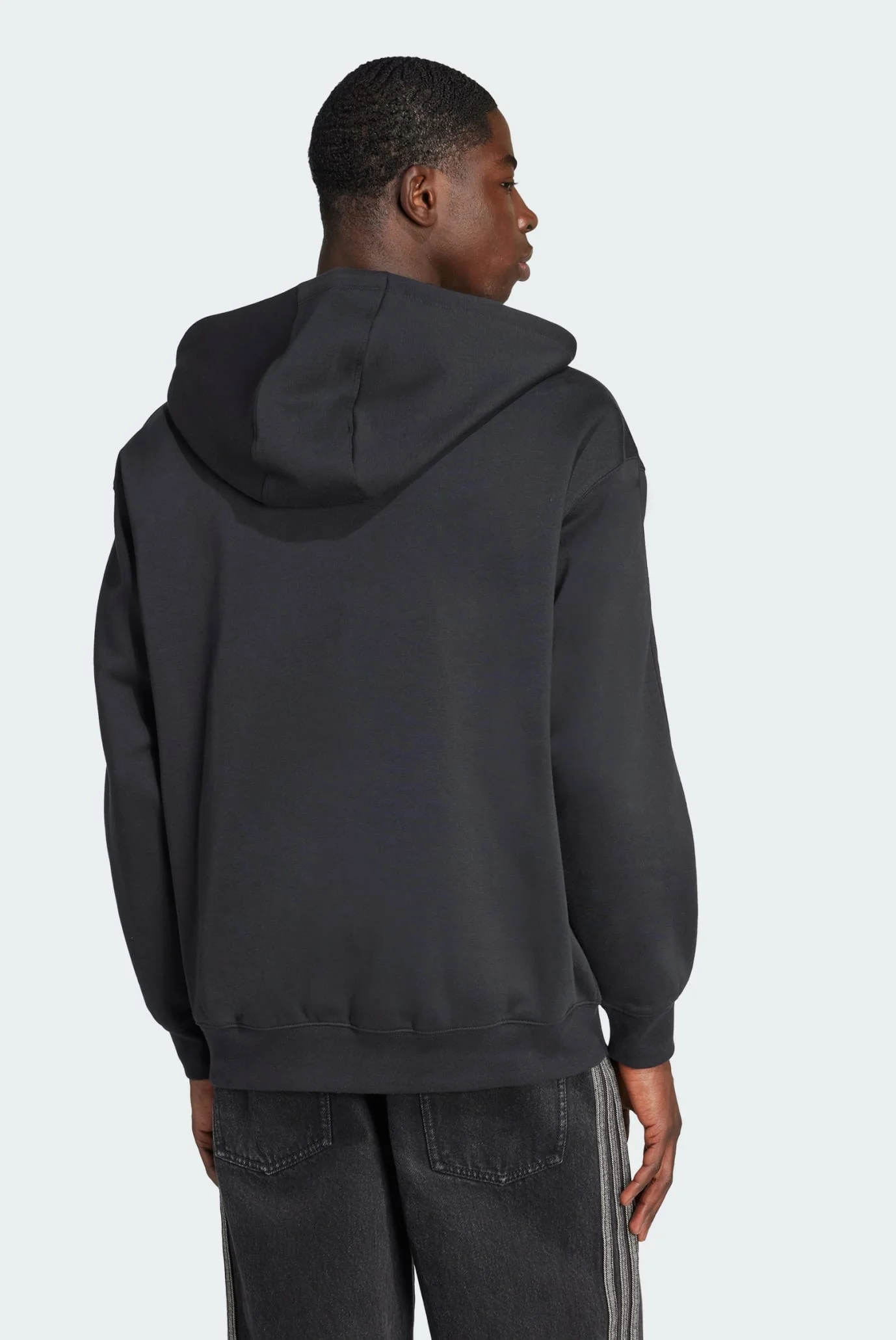 Чоловіче чорне худі adidas Adicolor Oversize Full-Zip adidas