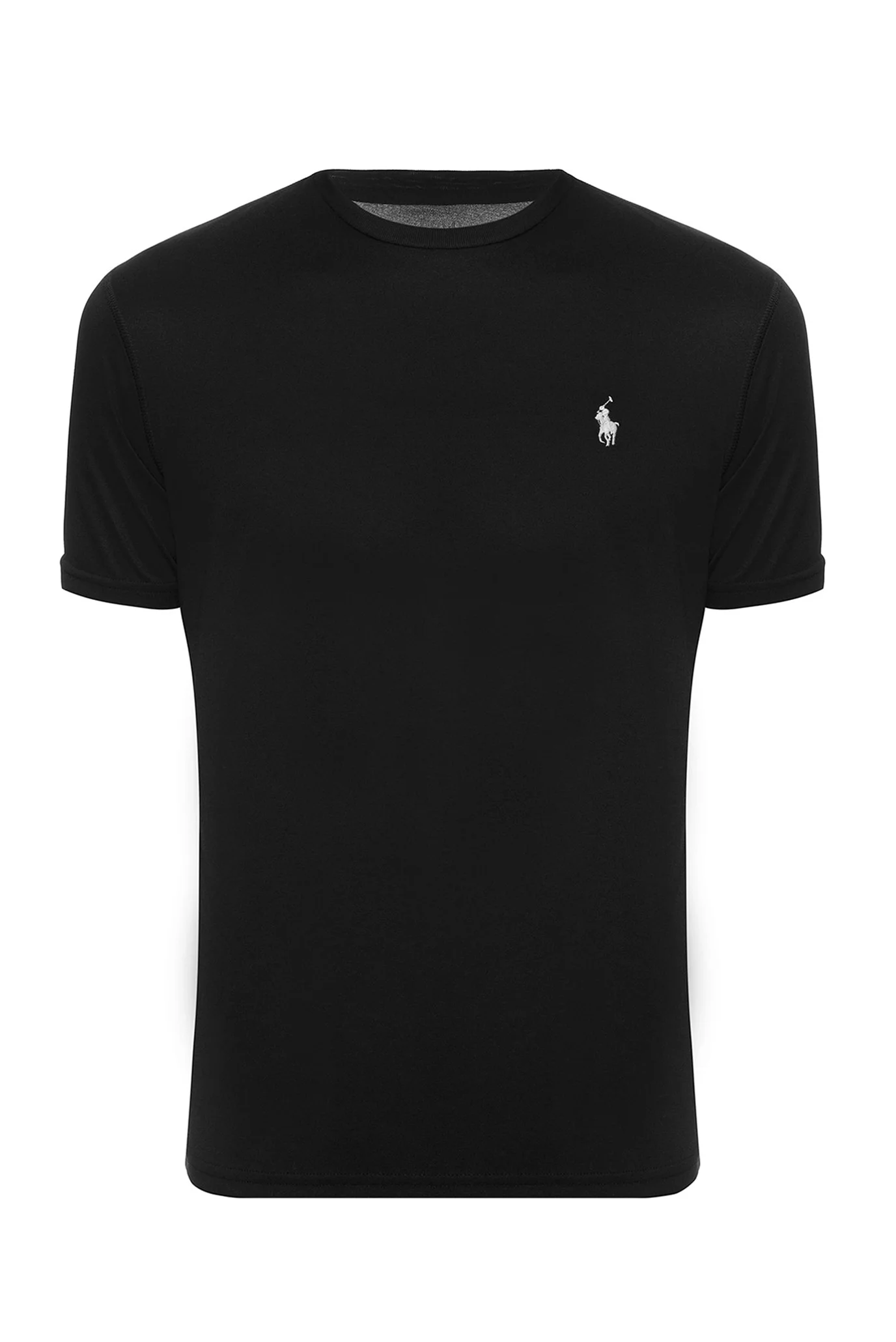 Мужская черная футболка Polo Ralph Lauren 710652312025 — MD-Fashion