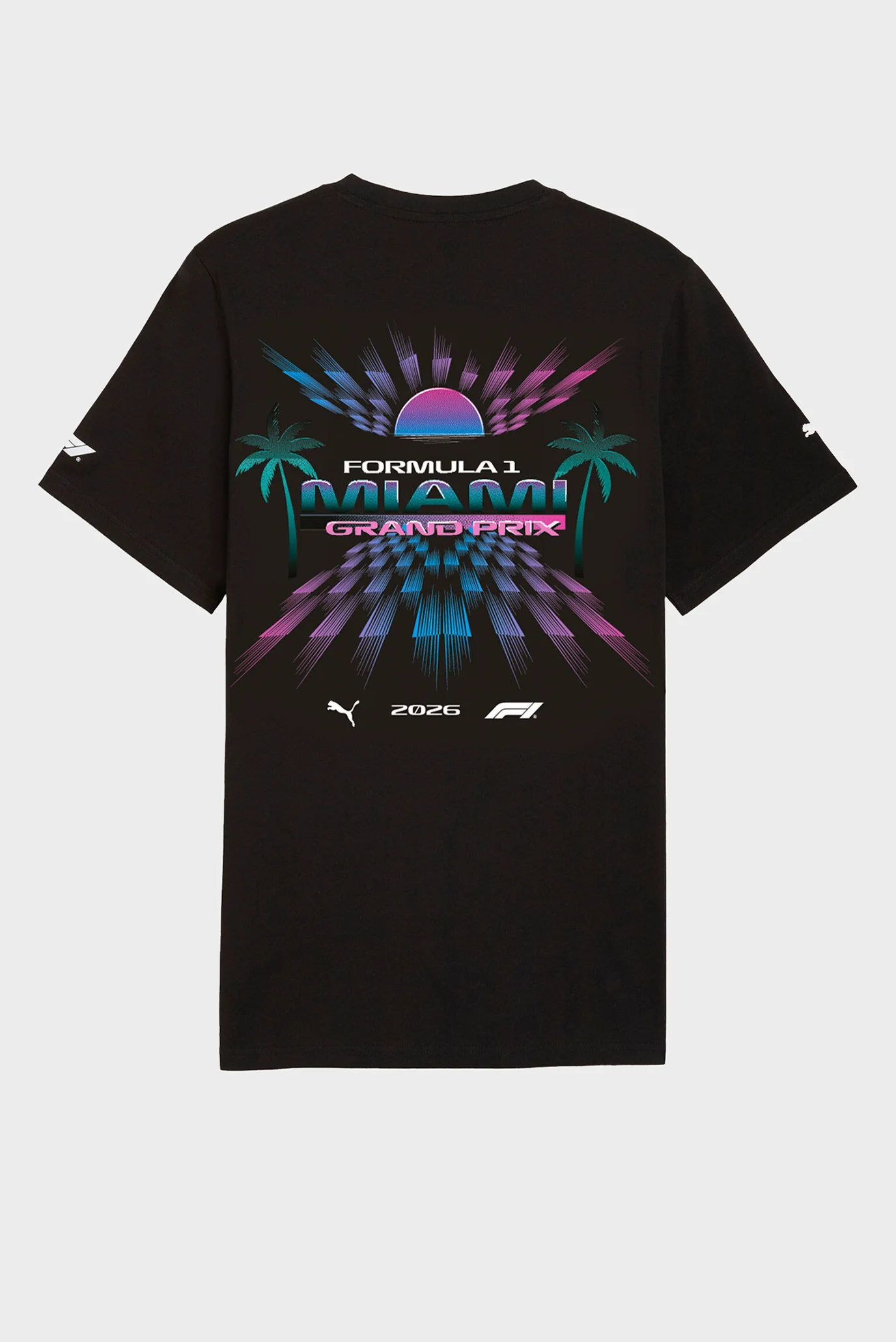 Чорна футболка F1® Miami Tee Unisex (унісекс) PUMA 634540_01 — MD