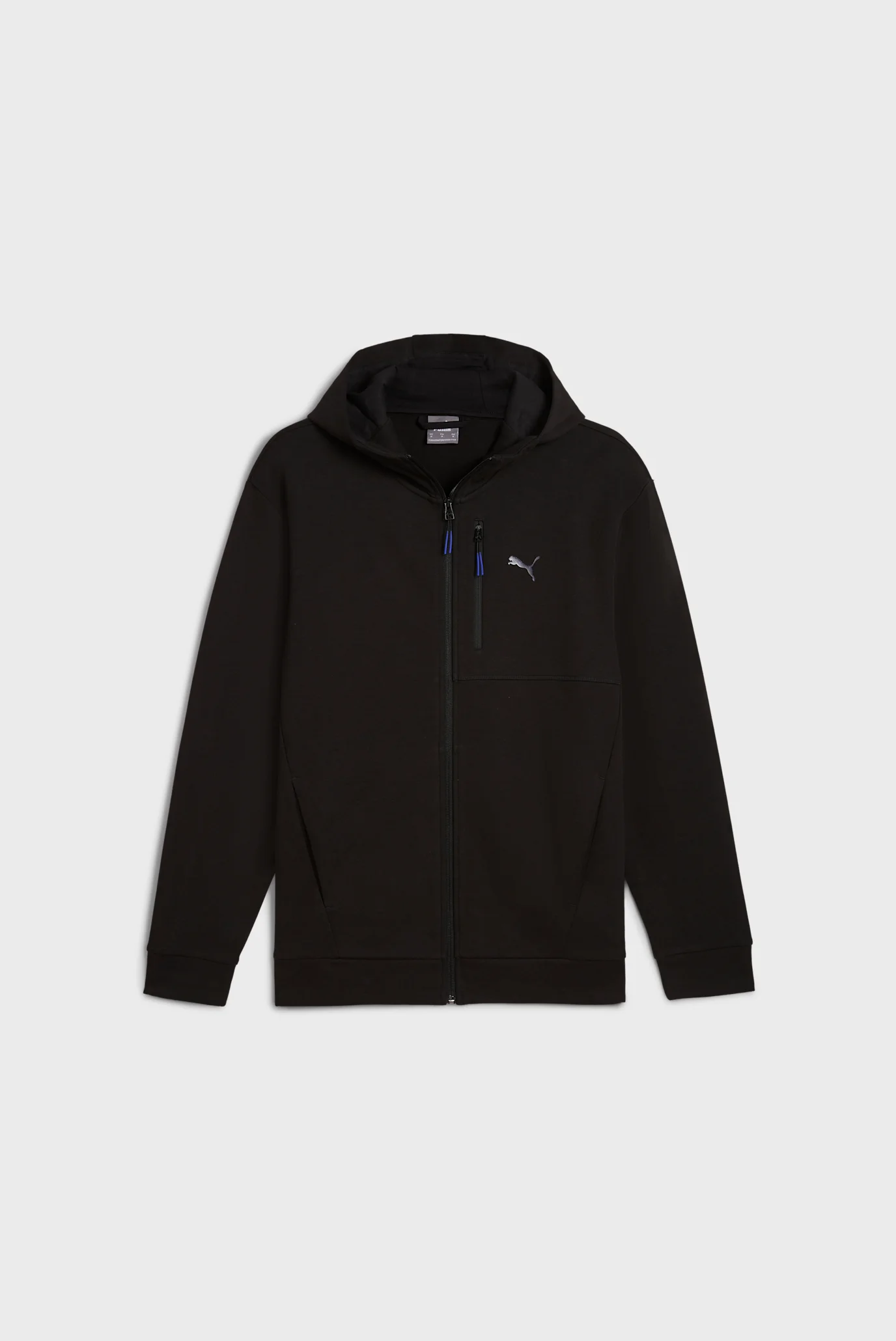 Мужская черная спортивная кофта OPEN ROAD Full-Zip Hoodie Men PUMA