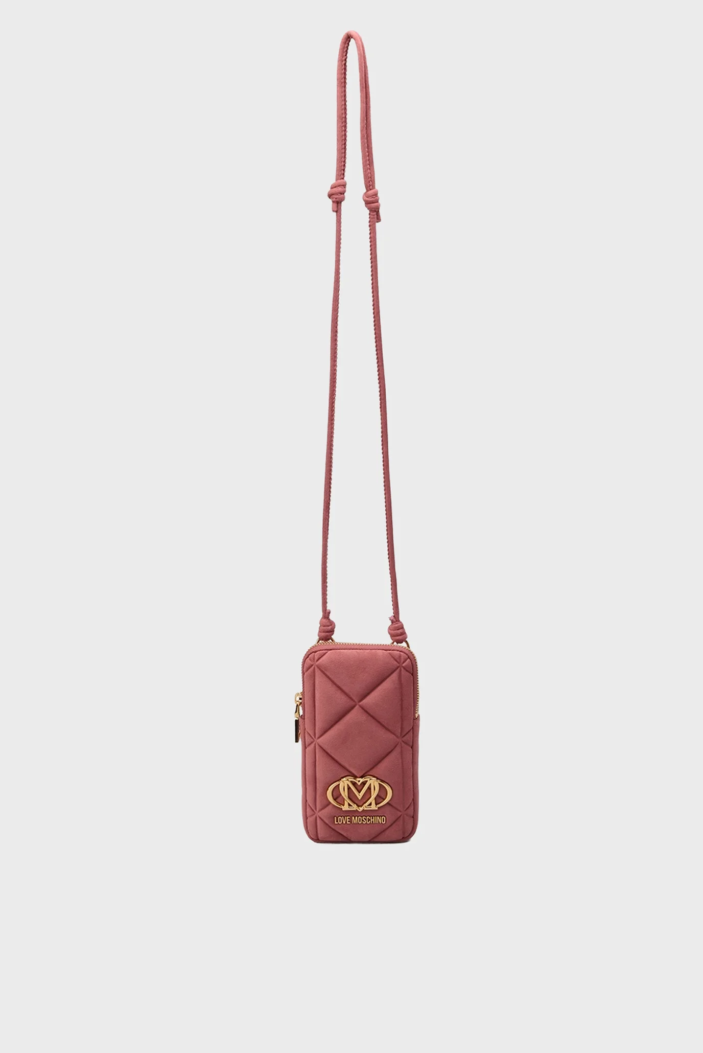 Женская коралловая сумка для телефона Love Moschino