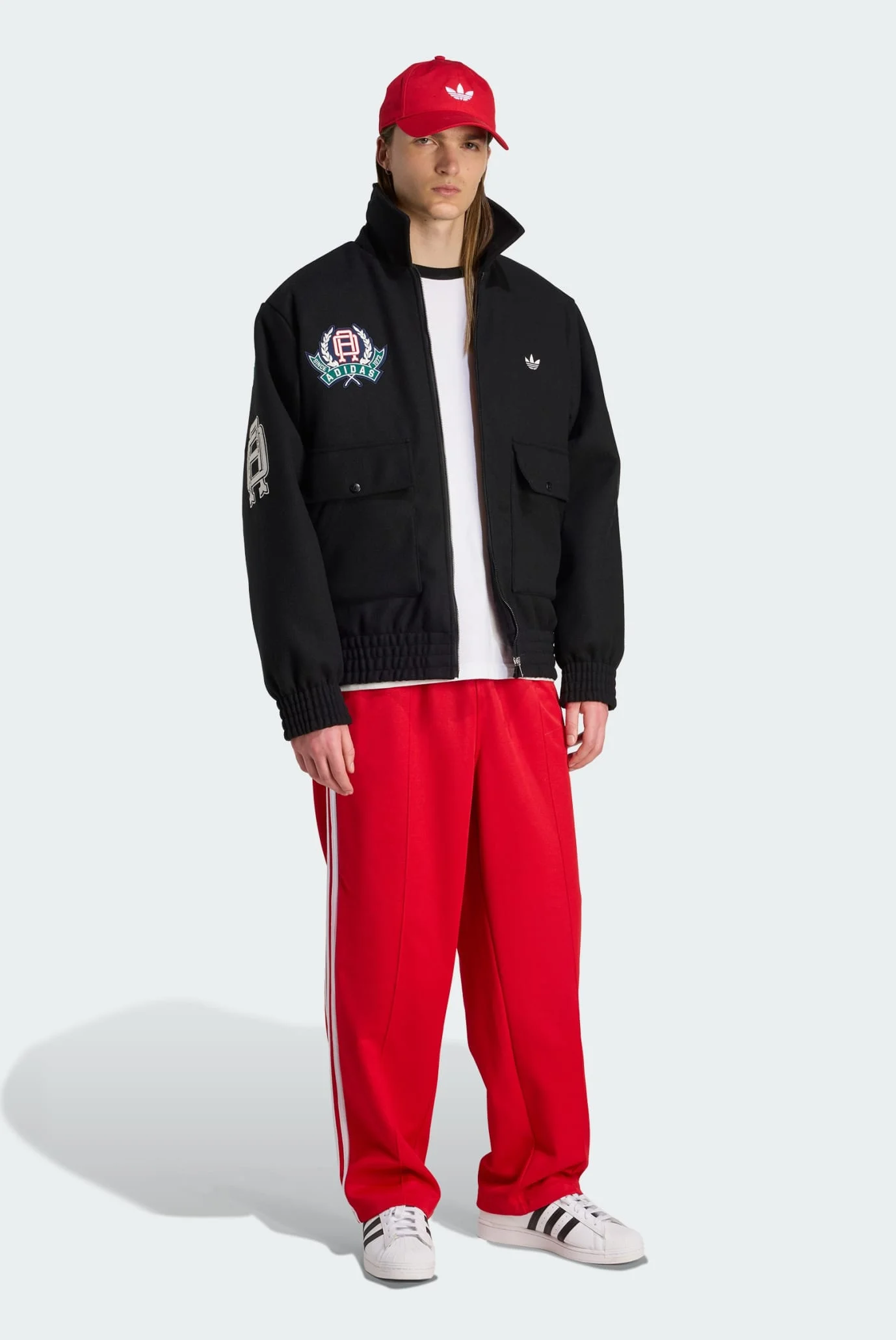 Мужская двусторонняя куртка Collegiate Sport adidas JX4084 — MD