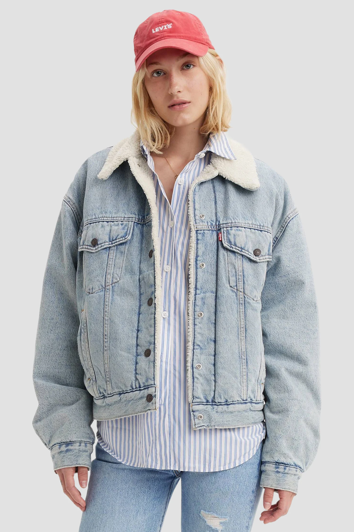 Levi's 1967年式 4th TRUCKER JACKET 綿麻 茶 S Levi's 1967年式 4th TRUCKER JACKET 綿麻 茶 S zhinocha-blakytna