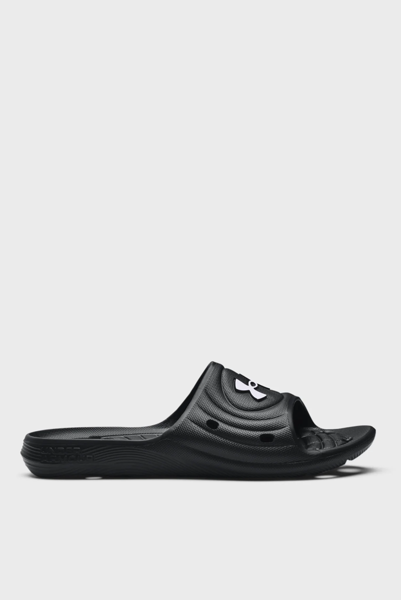 Мужские черные слайдеры UA M Locker IV SL Under Armour 3023758-001 — MD ...