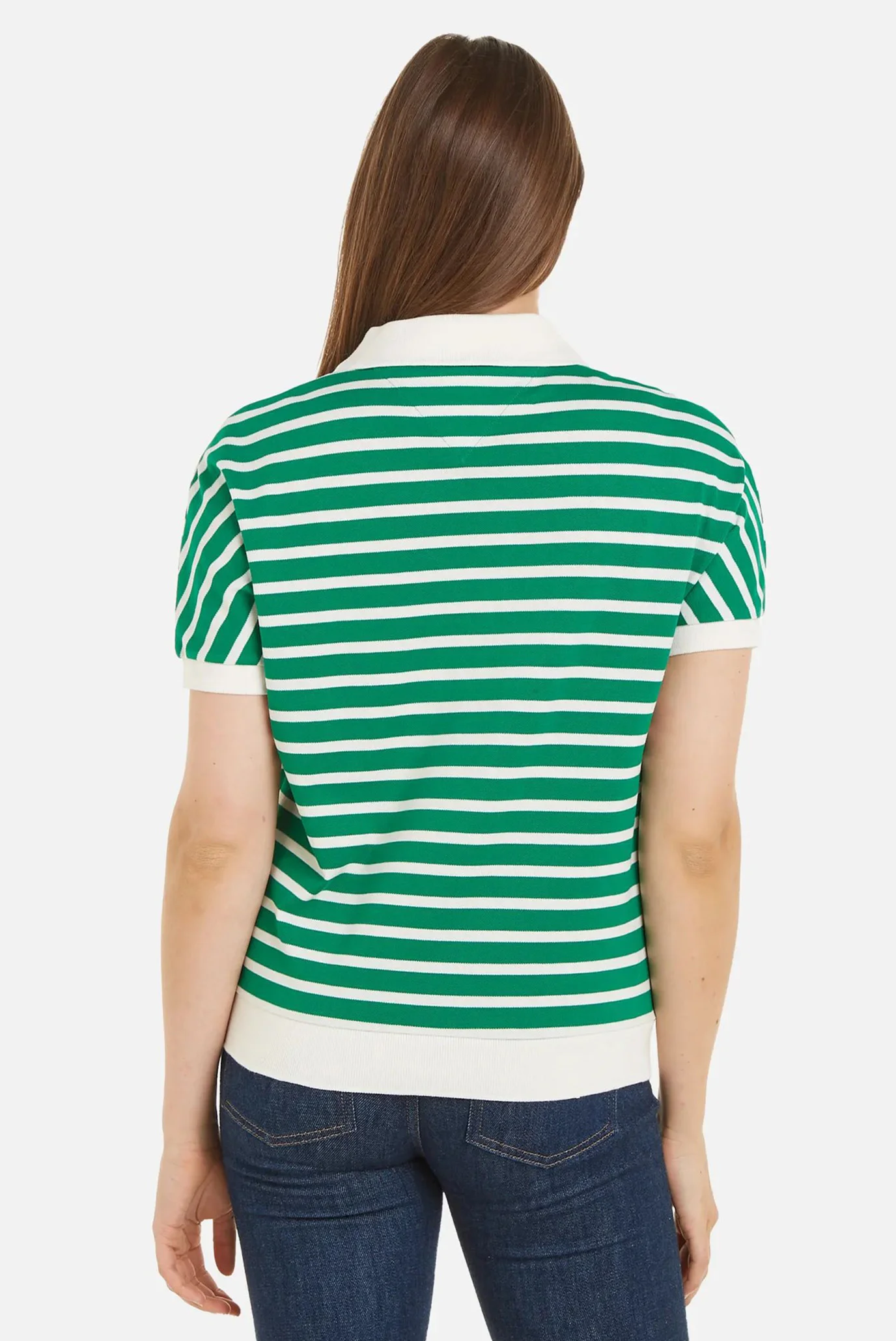 Женское поло в полоску RLX LYOCELL SMD POLO SS Tommy Hilfiger