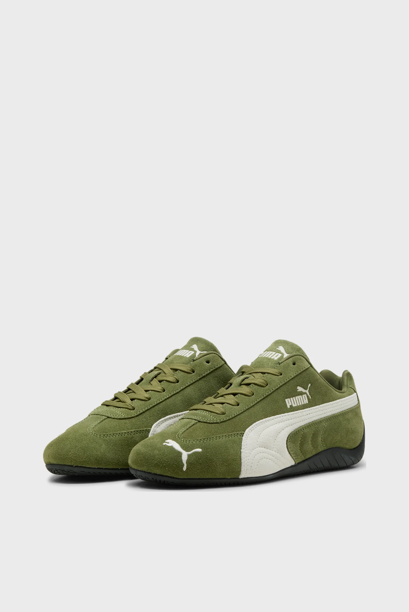 Зелені замшеві кросівки Speedcat OG Unisex PUMA 398846_66 — MD-Fashion