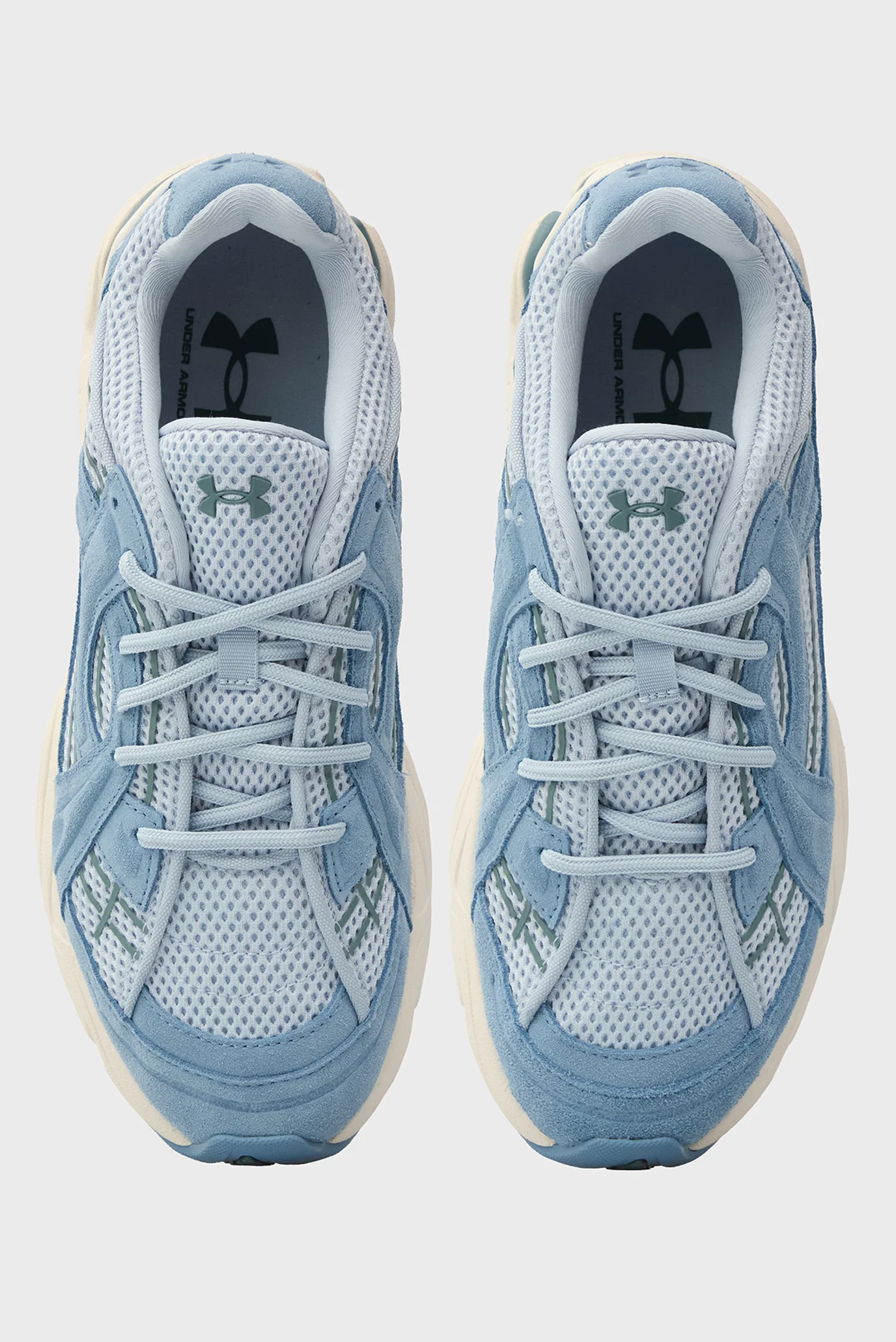 Блакитні замшеві кросівки Sola MS Under Armour 6009155-453 — MD