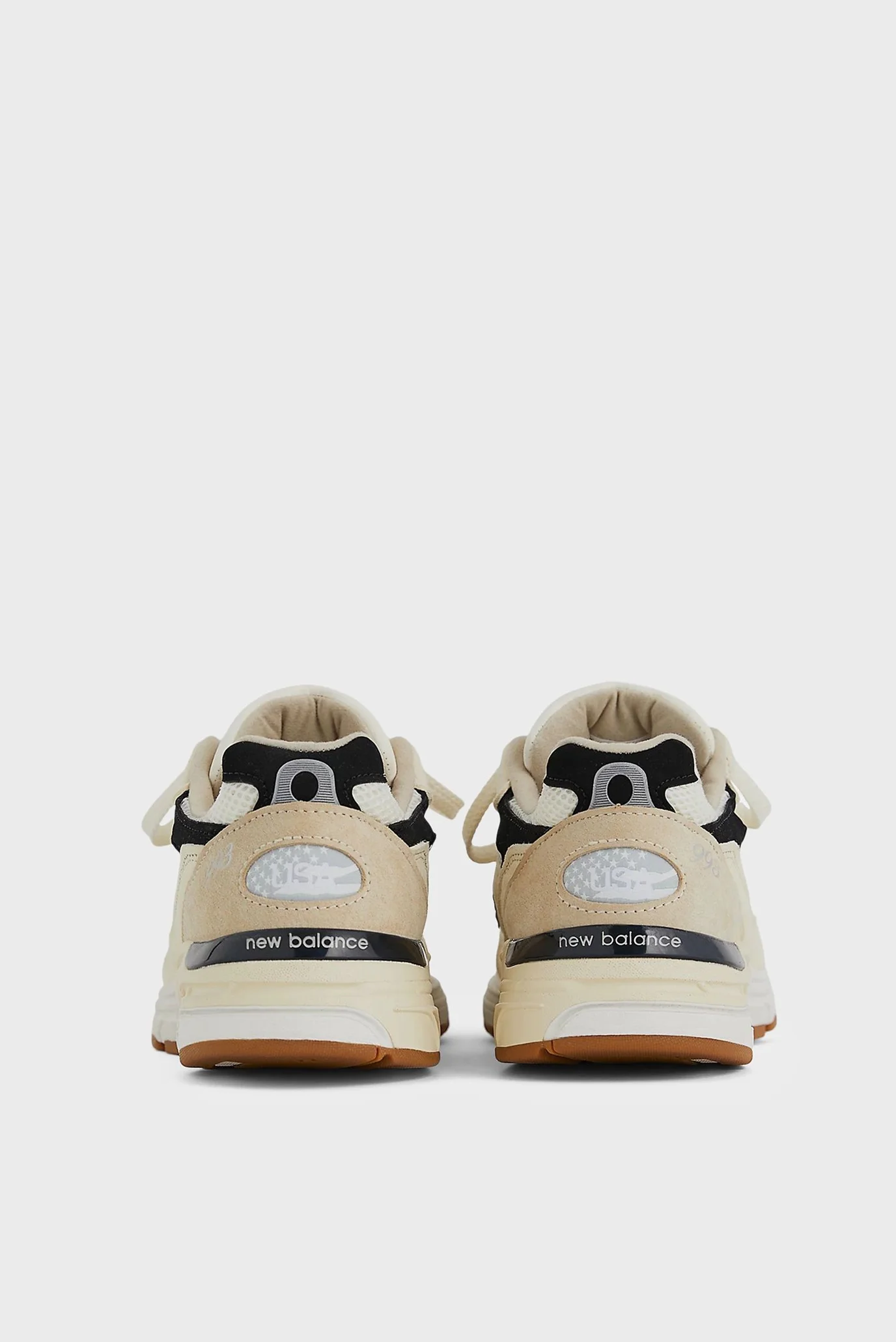 Бежевые кроссовки 993 Made in USA New Balance U993WS — MD-Fashion