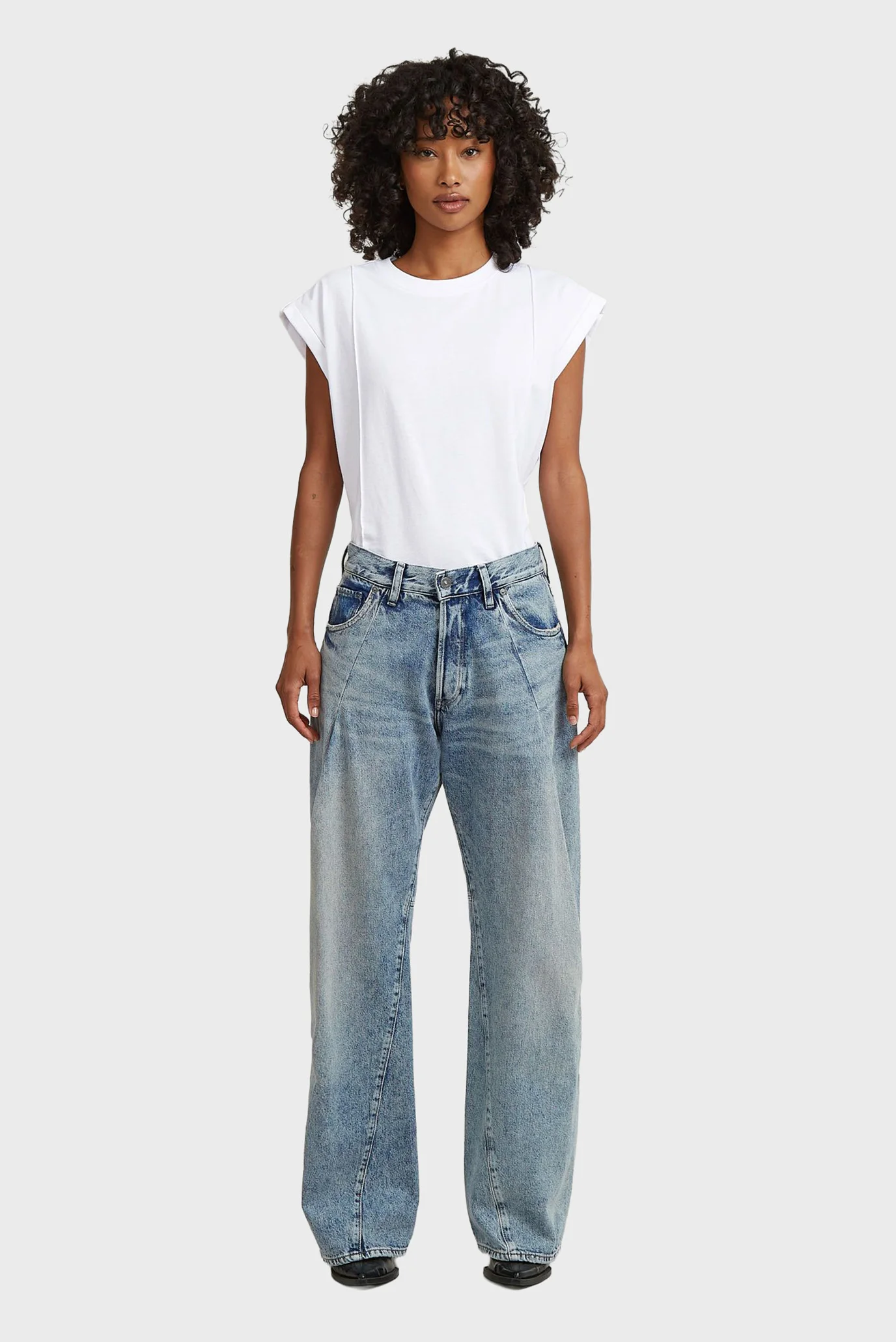Женские голубые джинсы Contor G-Star RAW D27842,E107 — MD-Fashion