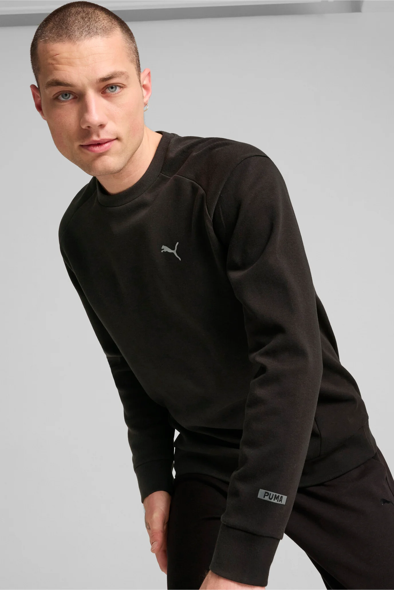 Чоловічий чорний світшот RAD/CAL Crewneck Men PUMA 681618 — MD-Fashion