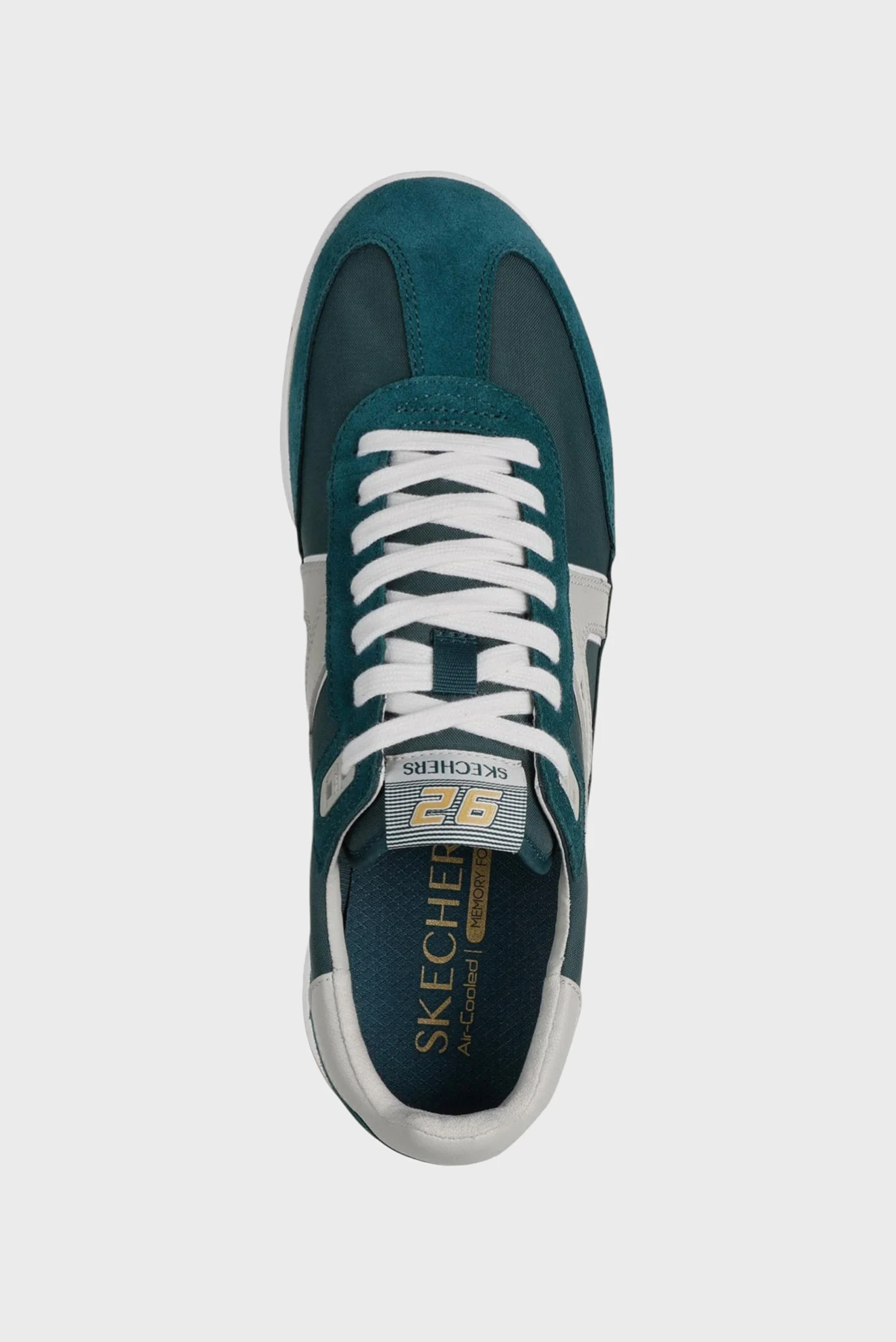 Мужские зеленые кроссовки SKX 92 Skechers 254220 GRW — MD-Fashion