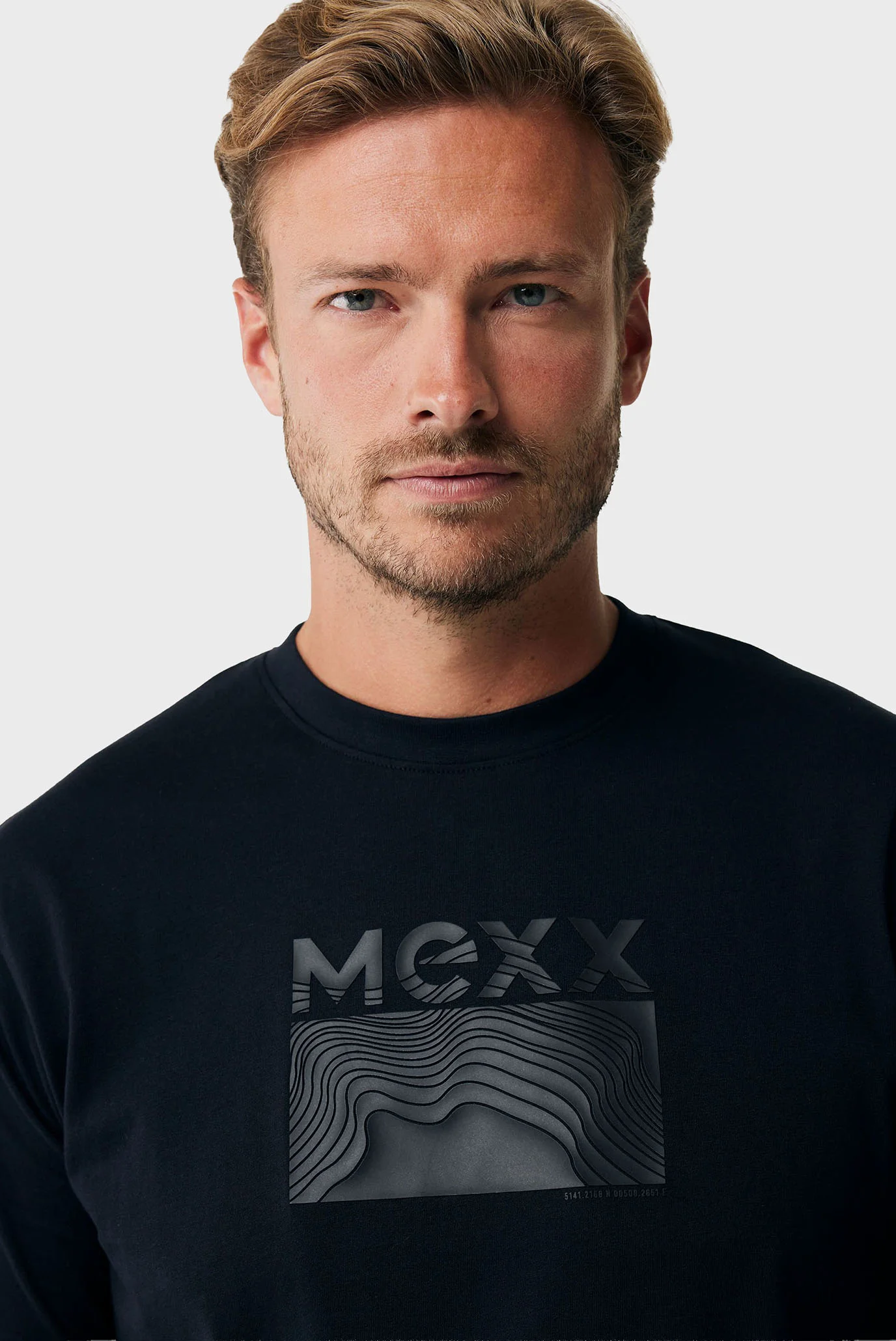 Мужская черная футболка SS Mexx MF007805843M — MD-Fashion