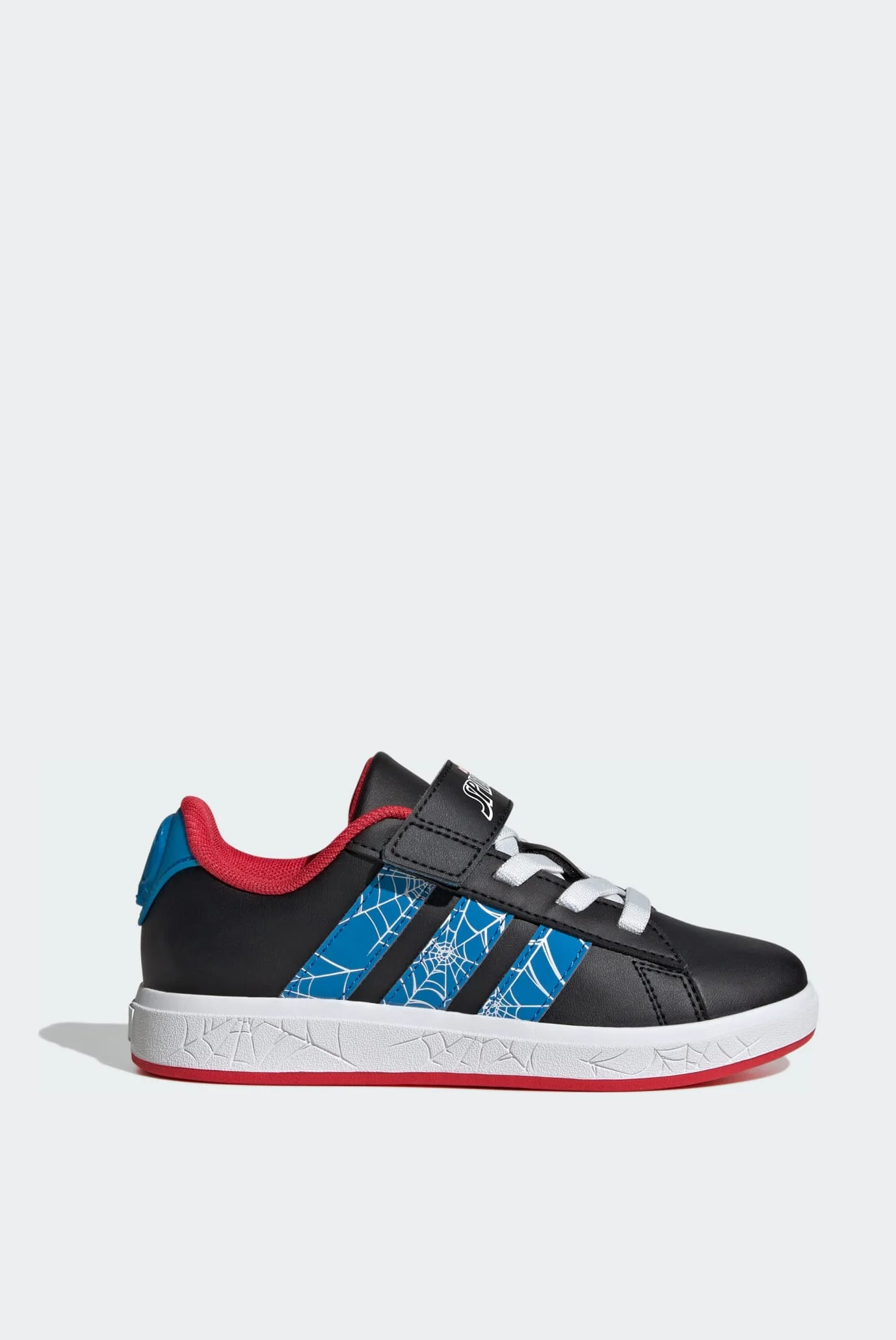 Дитячі чорні кросівки adidas Marvel Spider-Man Grand Court Kids