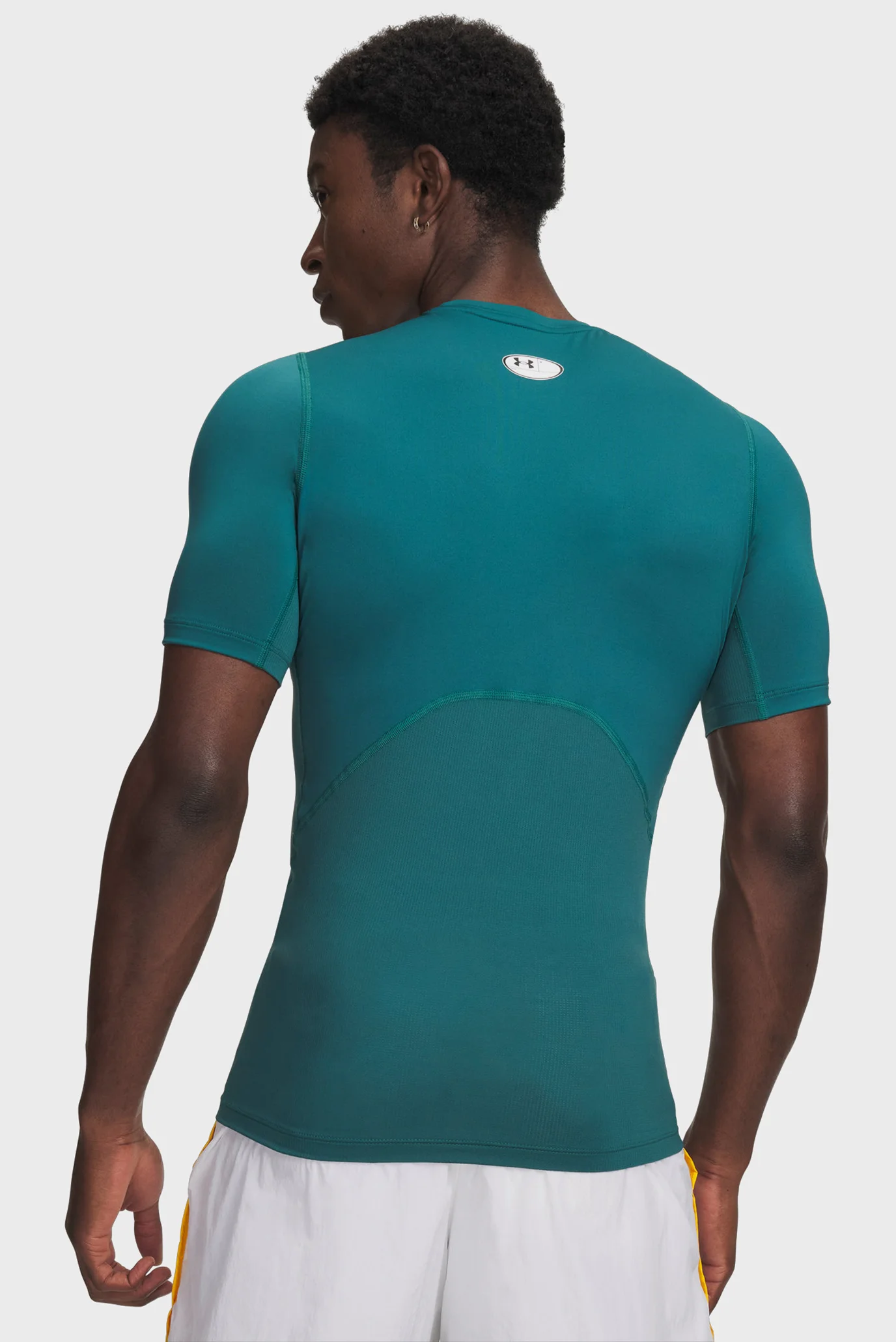 Чоловіча зелена футболка UA HG Armour Comp SS-GRN Under Armour